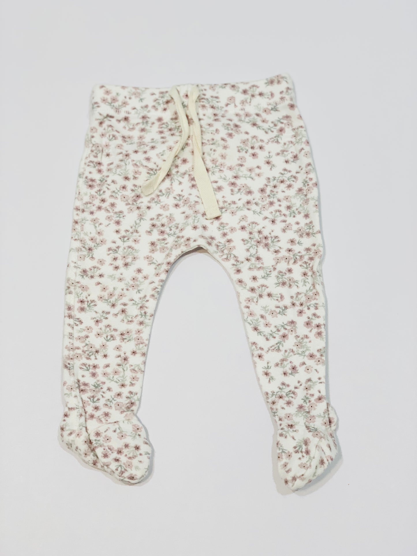 Floral footed pants - Size 000