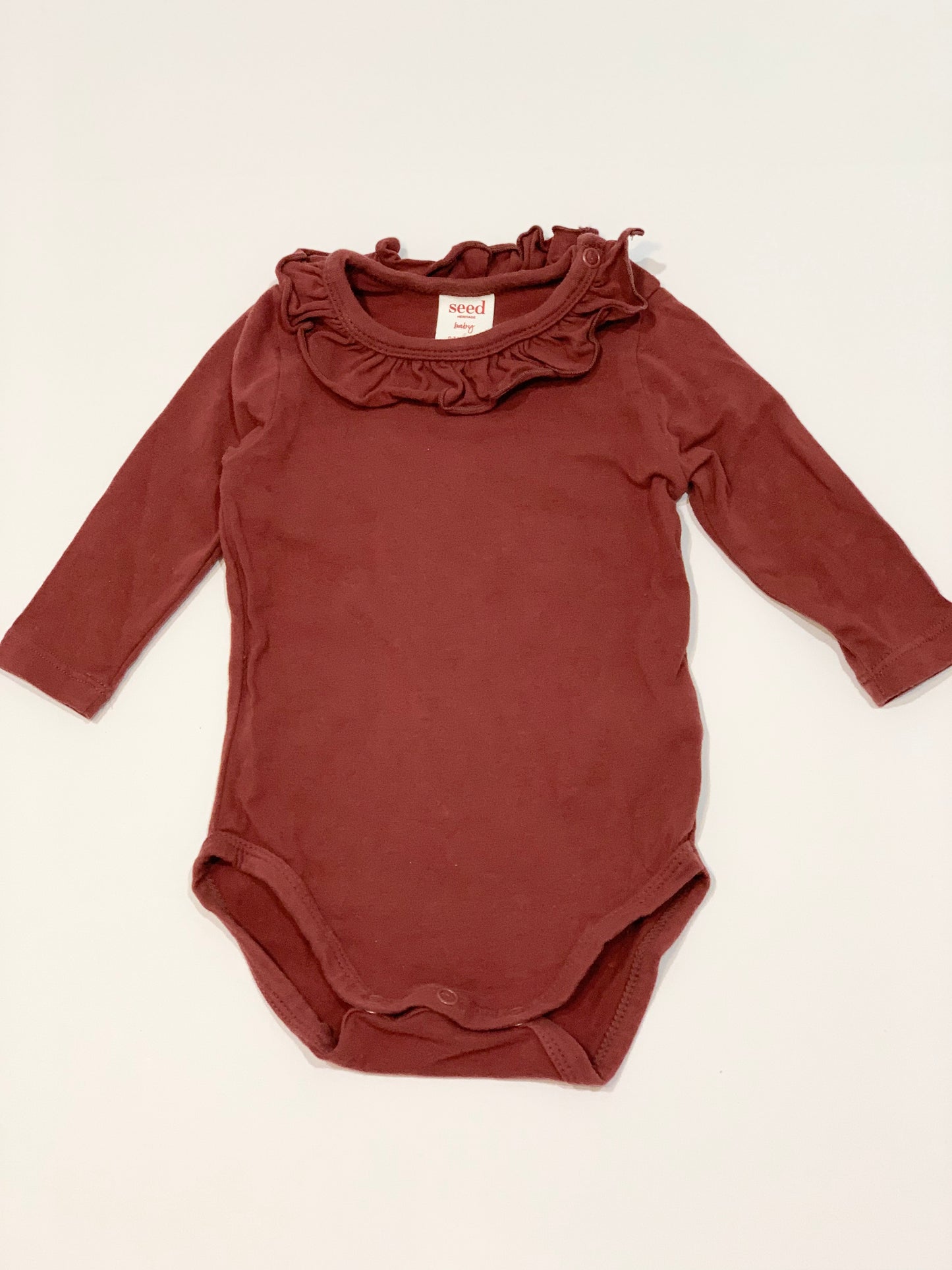 Ruffle collar bodysuit - Size 000