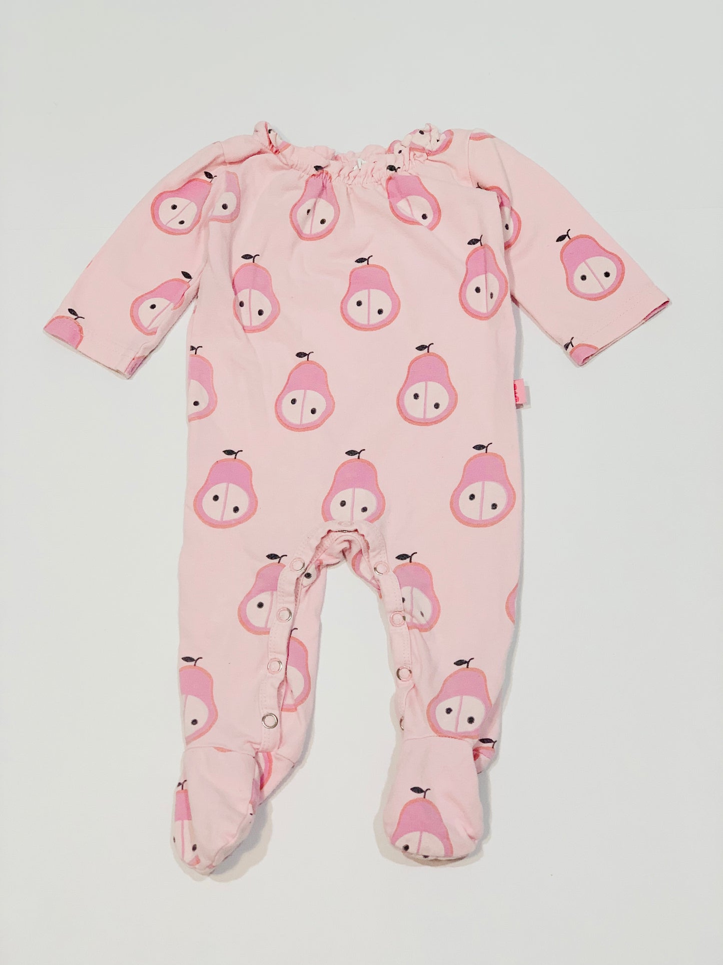 Pink pears onesie - Size 000