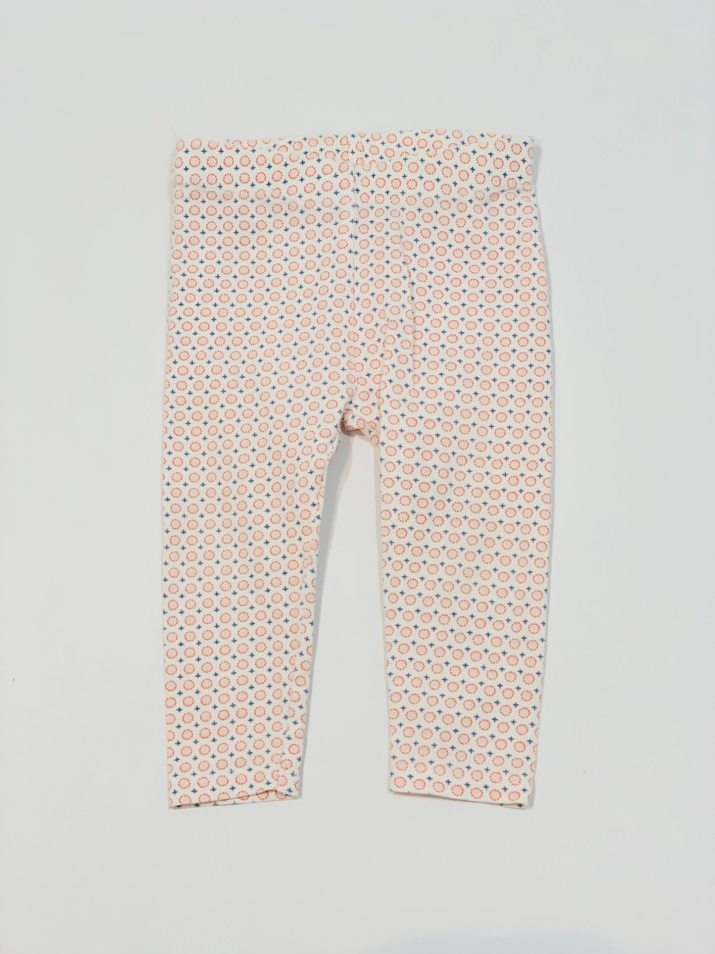 Pink pattern leggings - Size 00
