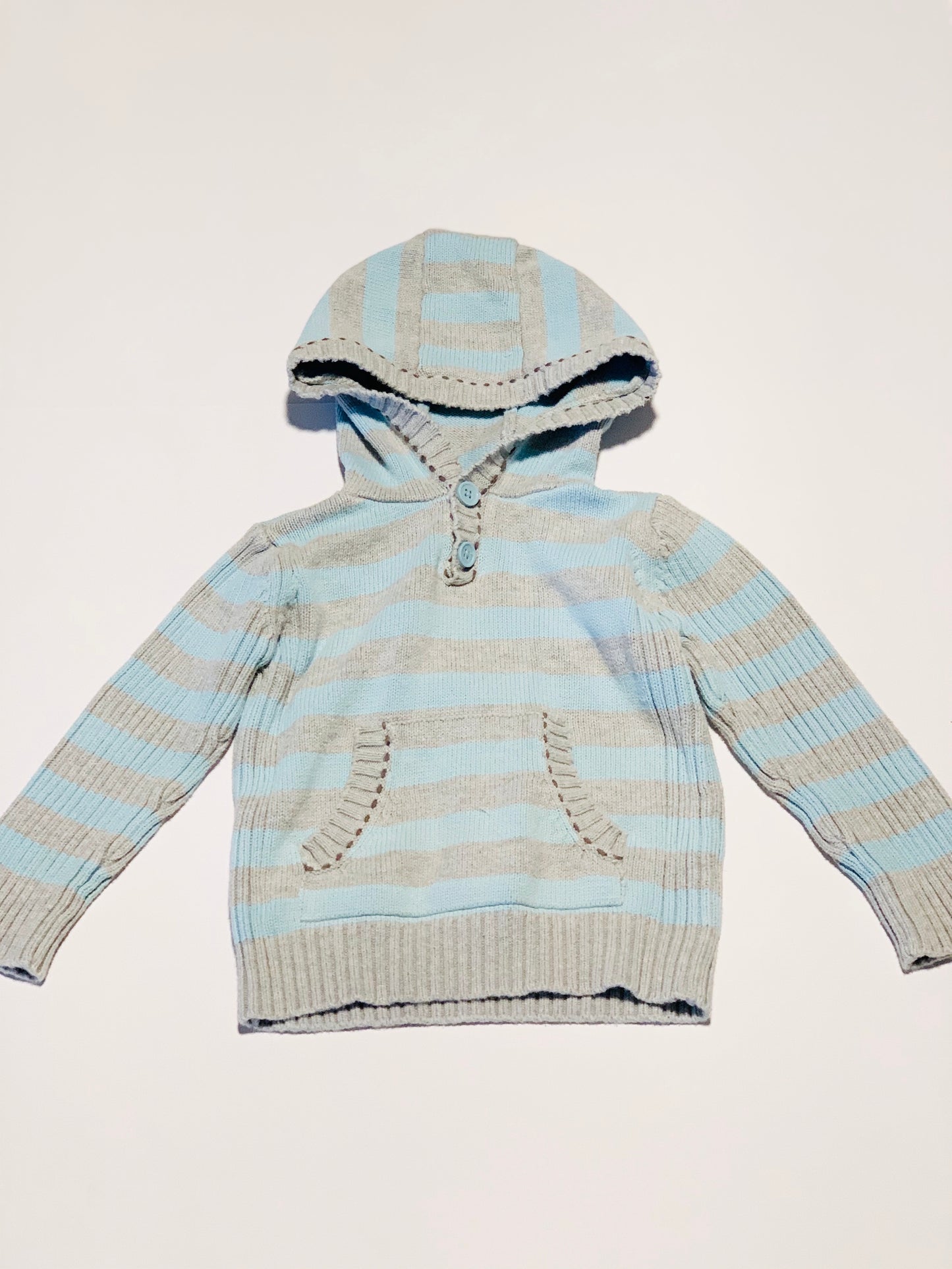 Hooded knit jumper - Size 1