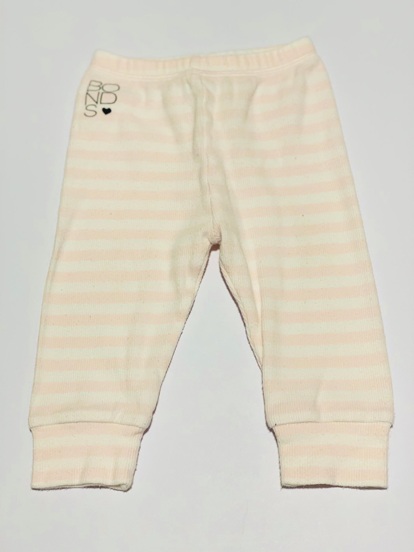 Striped ribbed pants - Size 0