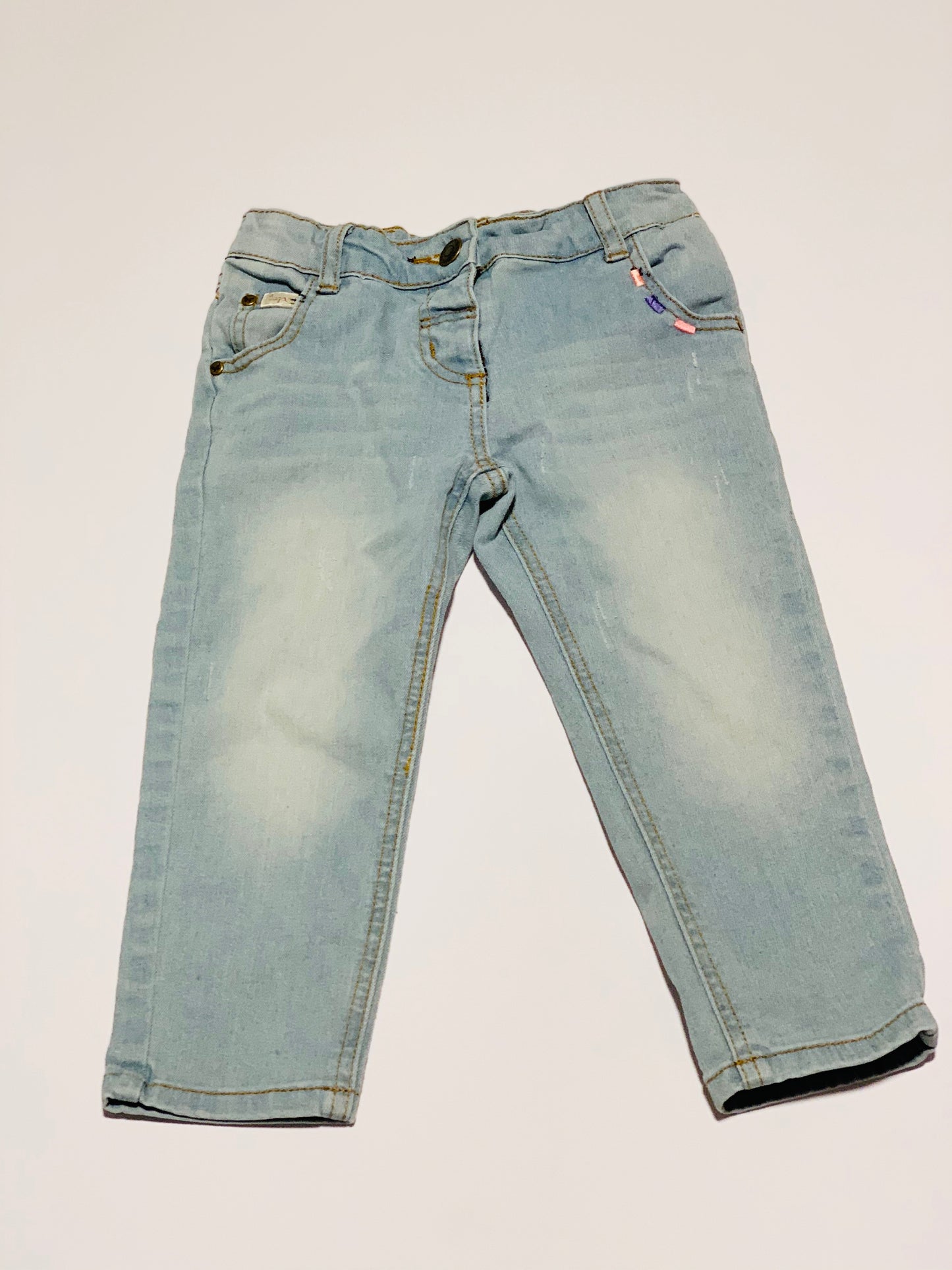 Embroidered jeans - Size 2