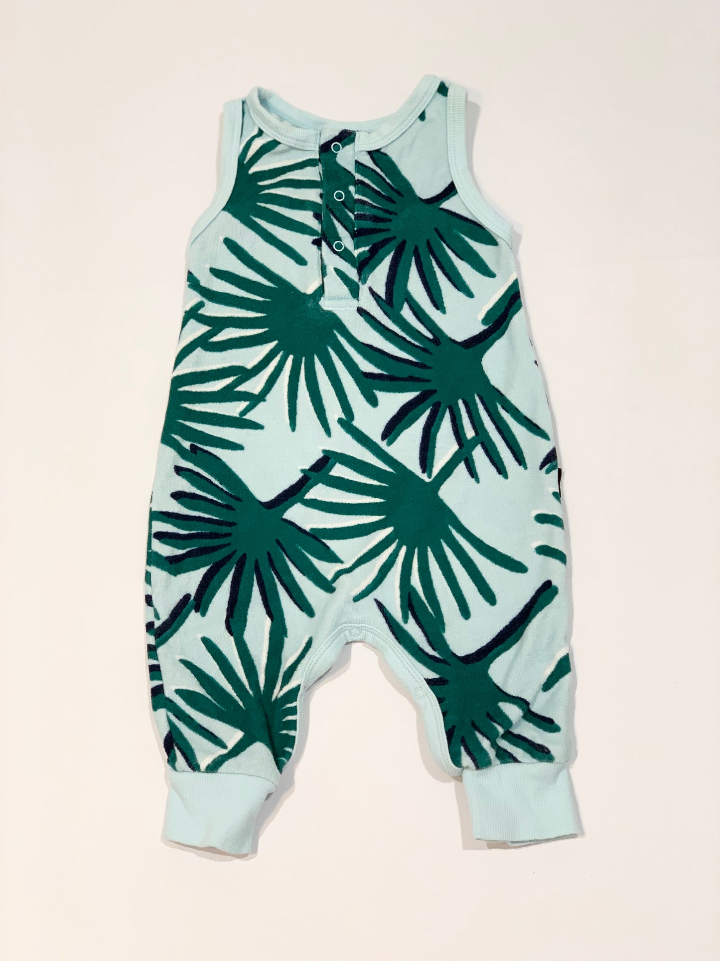 Palms terry romper - Size 00