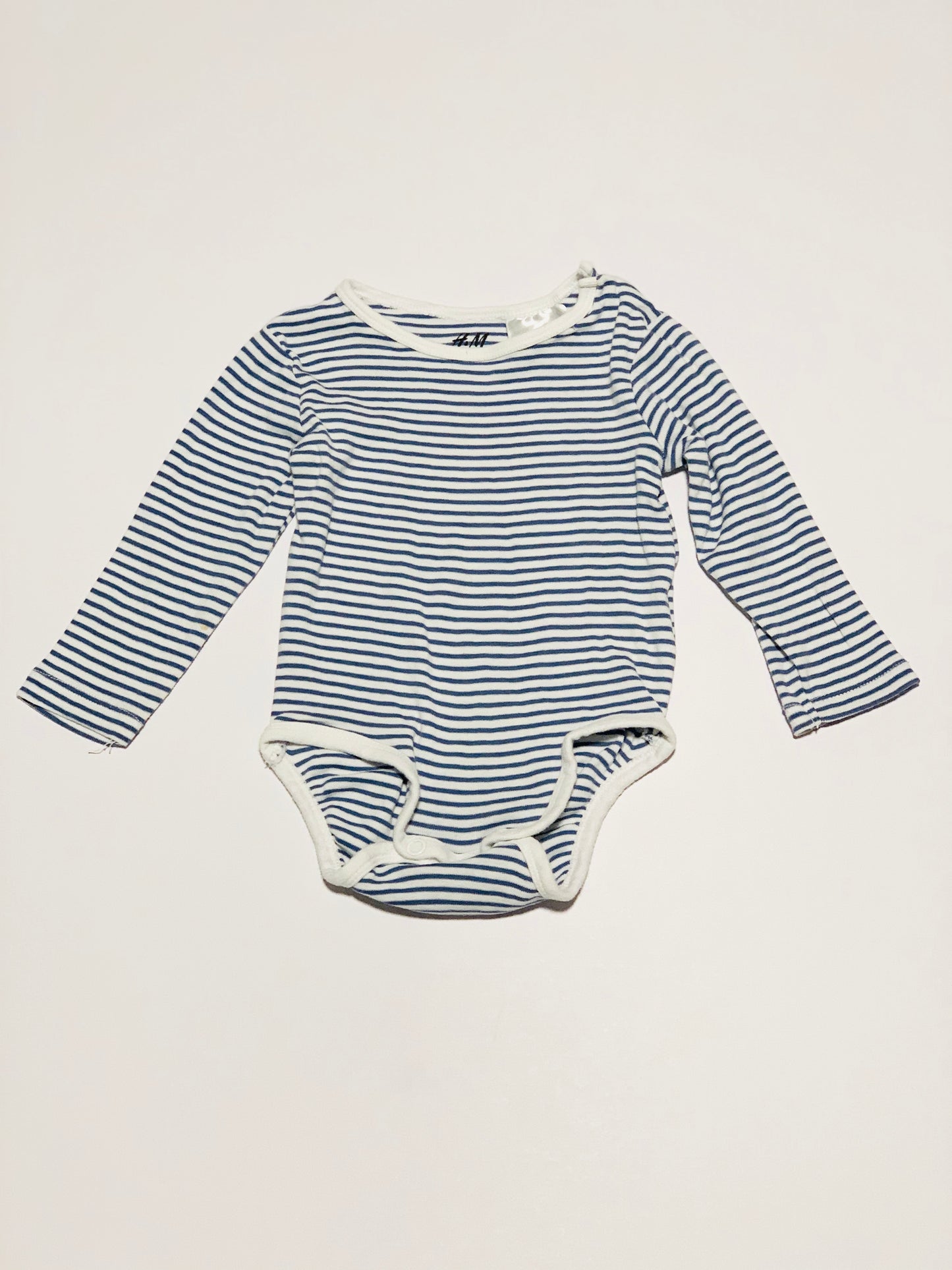 Blue stripe bodysuit - Size 00