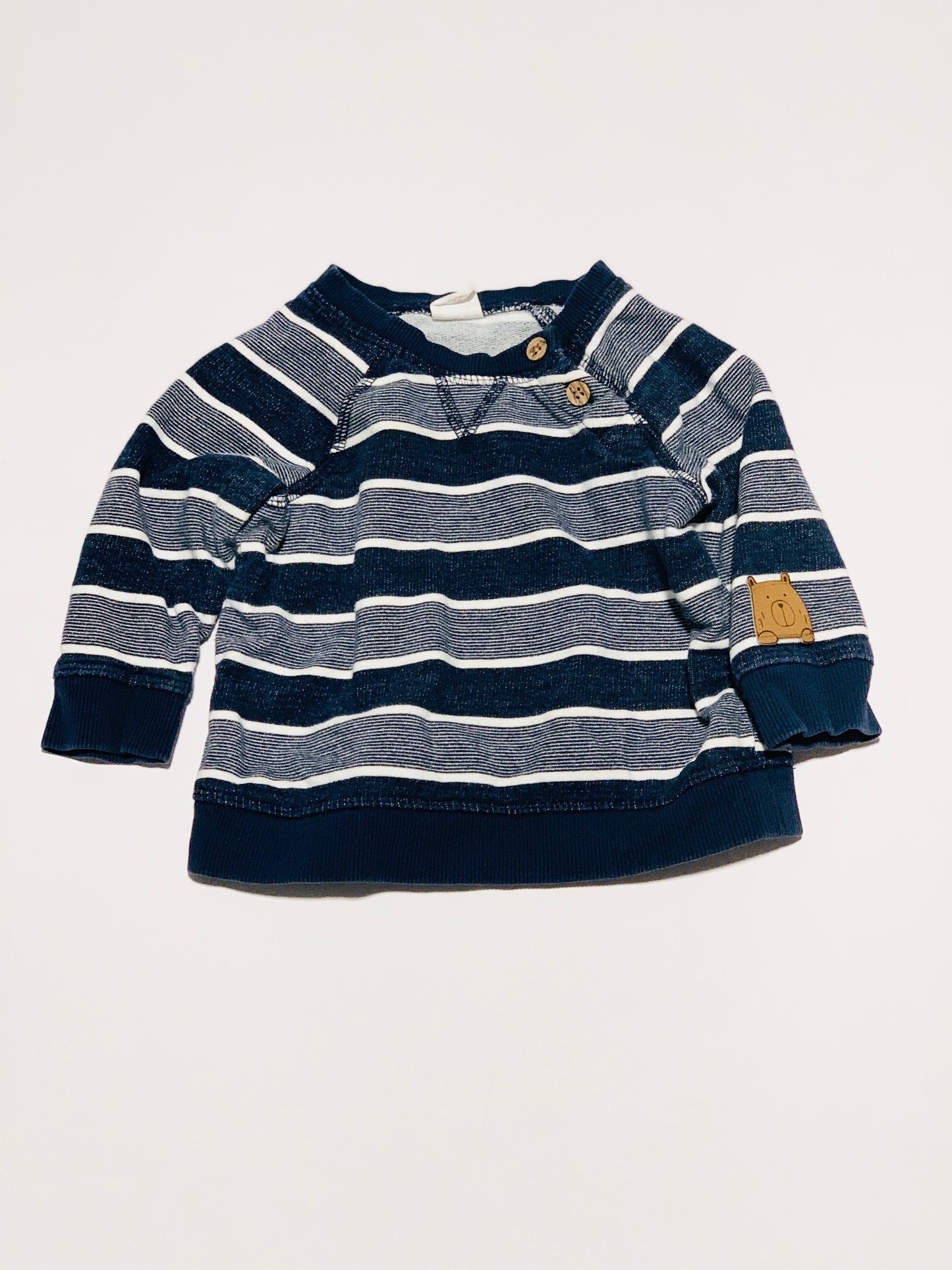 Blue striped sweater - Size 00