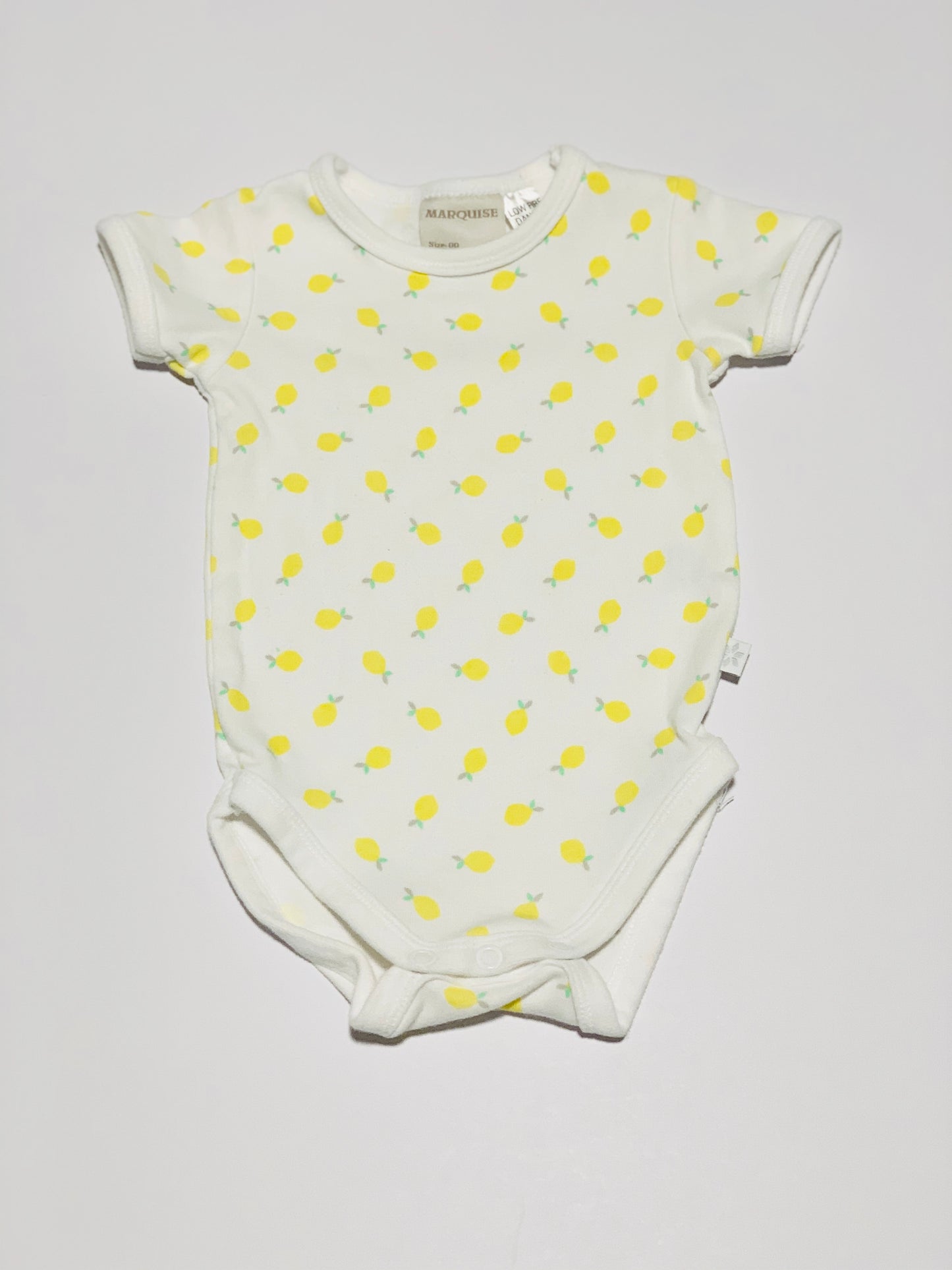Yellow lemons bodysuit - Size 00