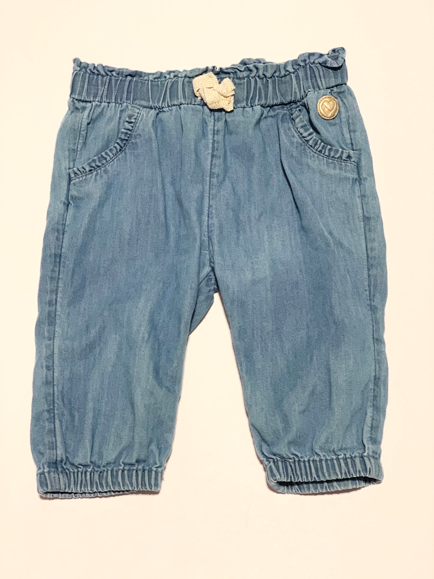 Chambray pants - Size 00