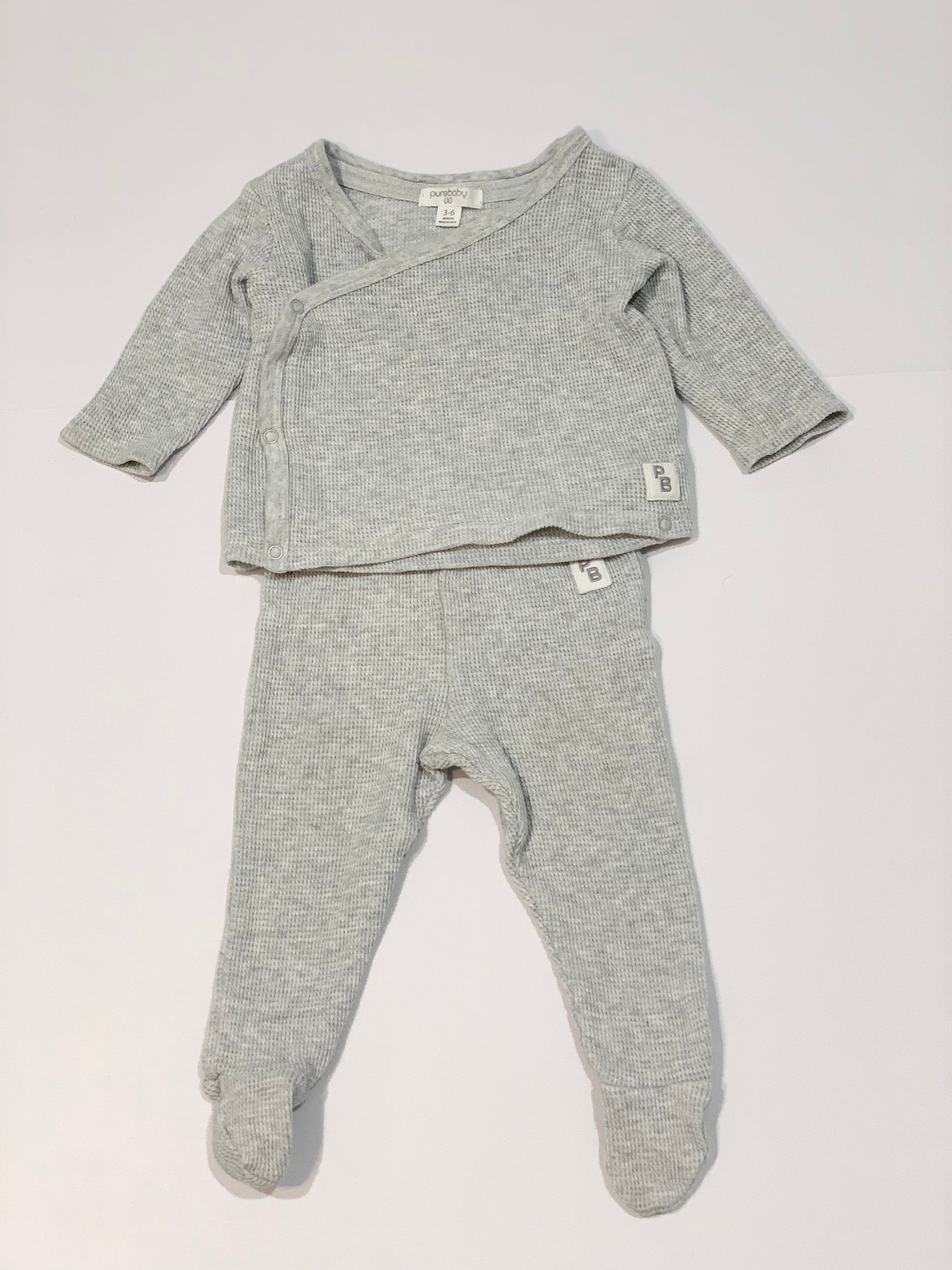 Grey waffle set - Size 00