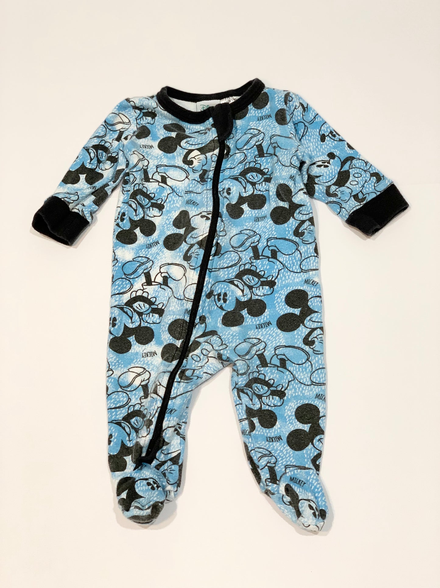 Mickey zip onesie - Size 00