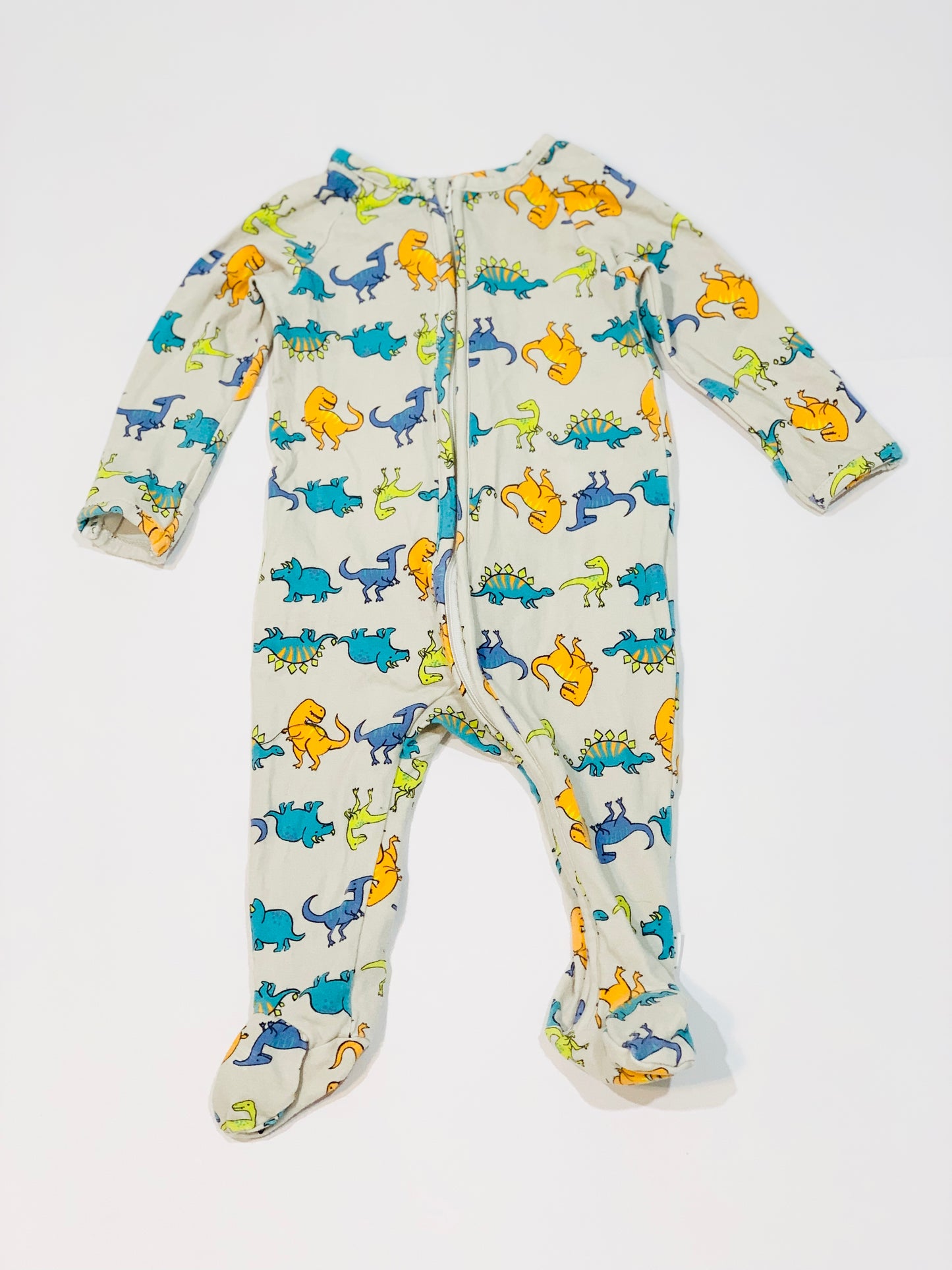Dinosaurs zip onesie - Size 00