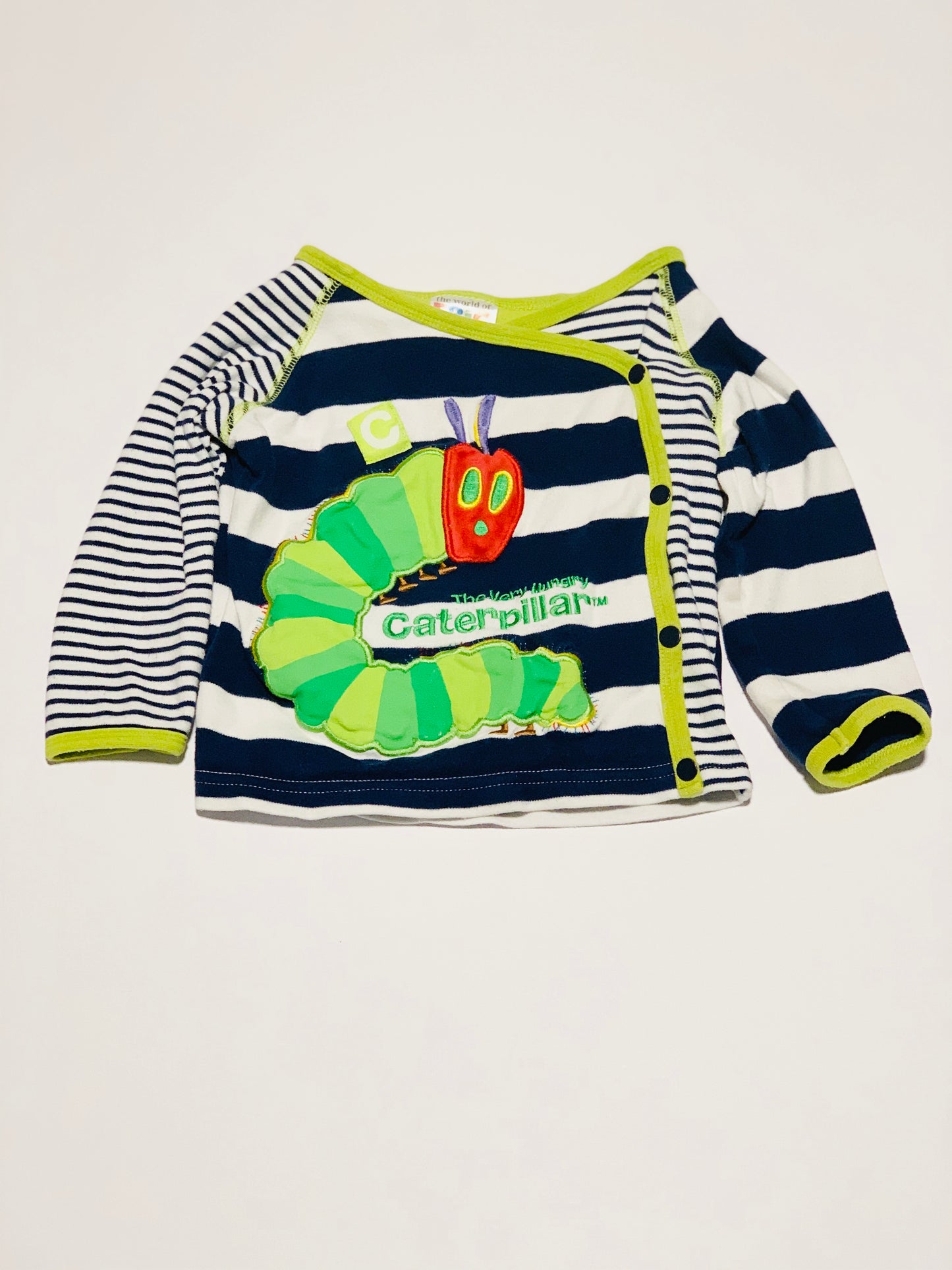 The Very Hungry Caterpillar top - Size 1