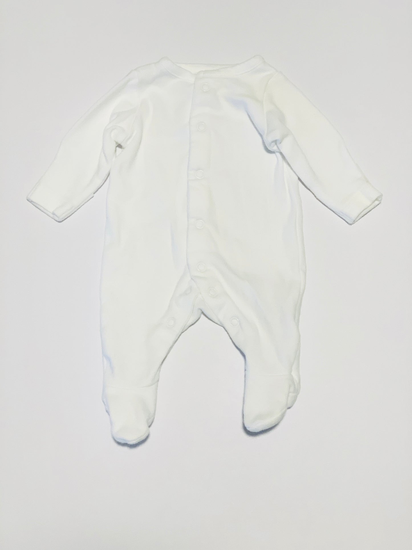 White onesie - Size 2.3kg
