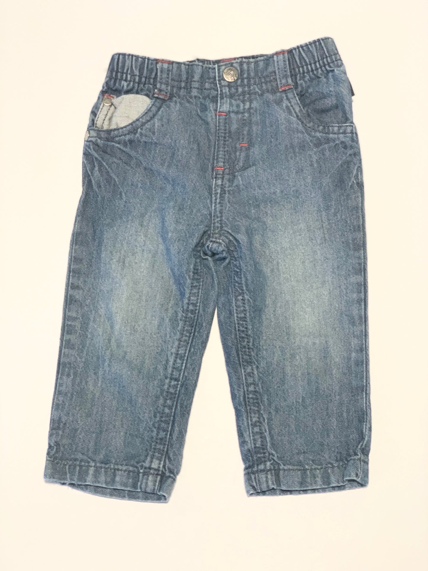 Denim pants - Size 9 months