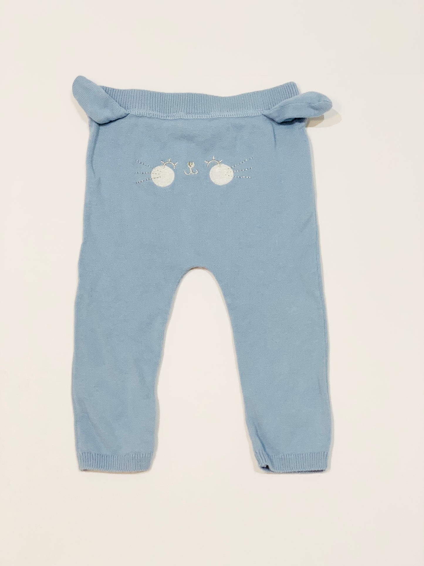 Blue knit pants - Size 0