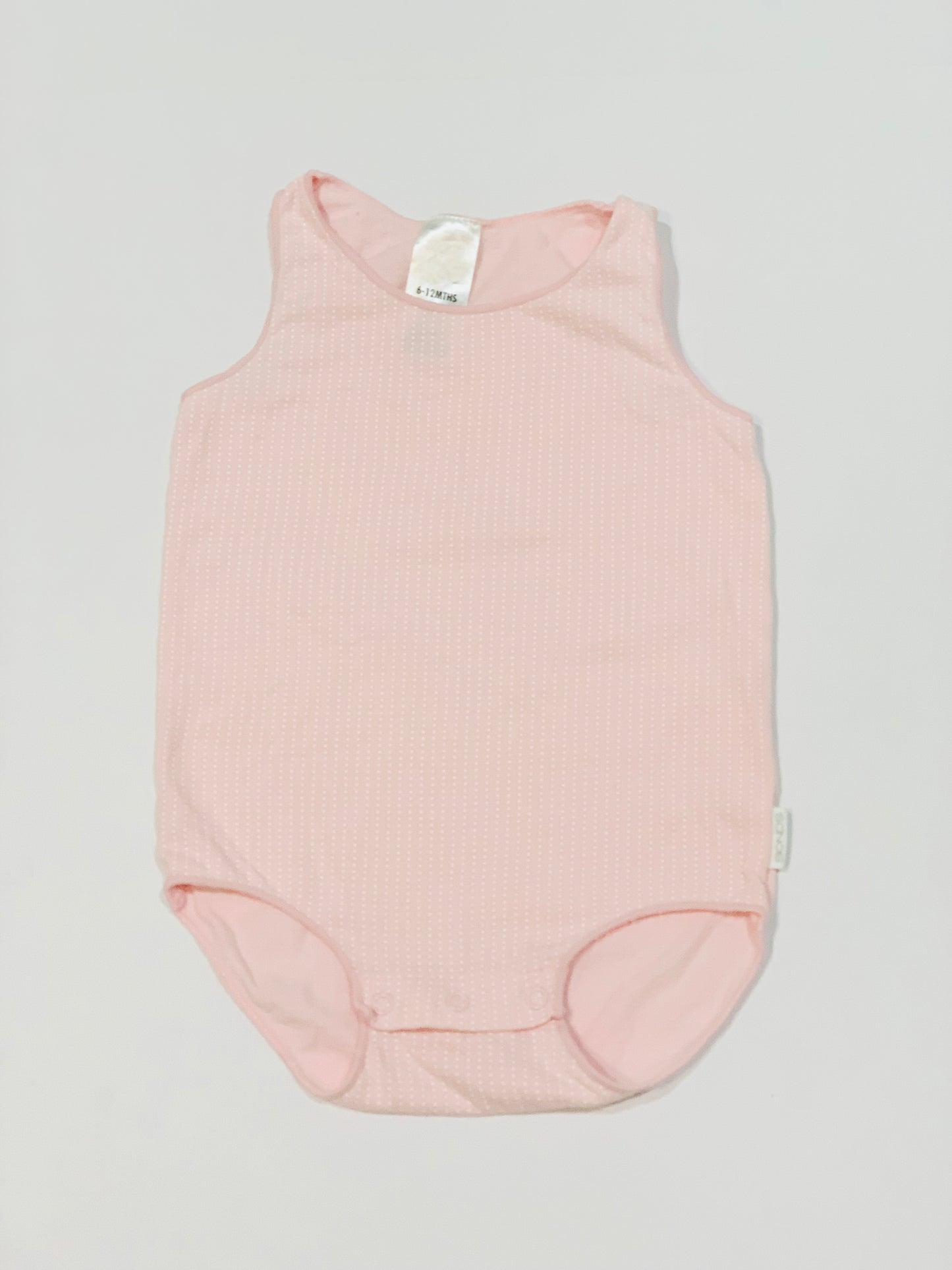 Pink spotted bodysuit - Size 0