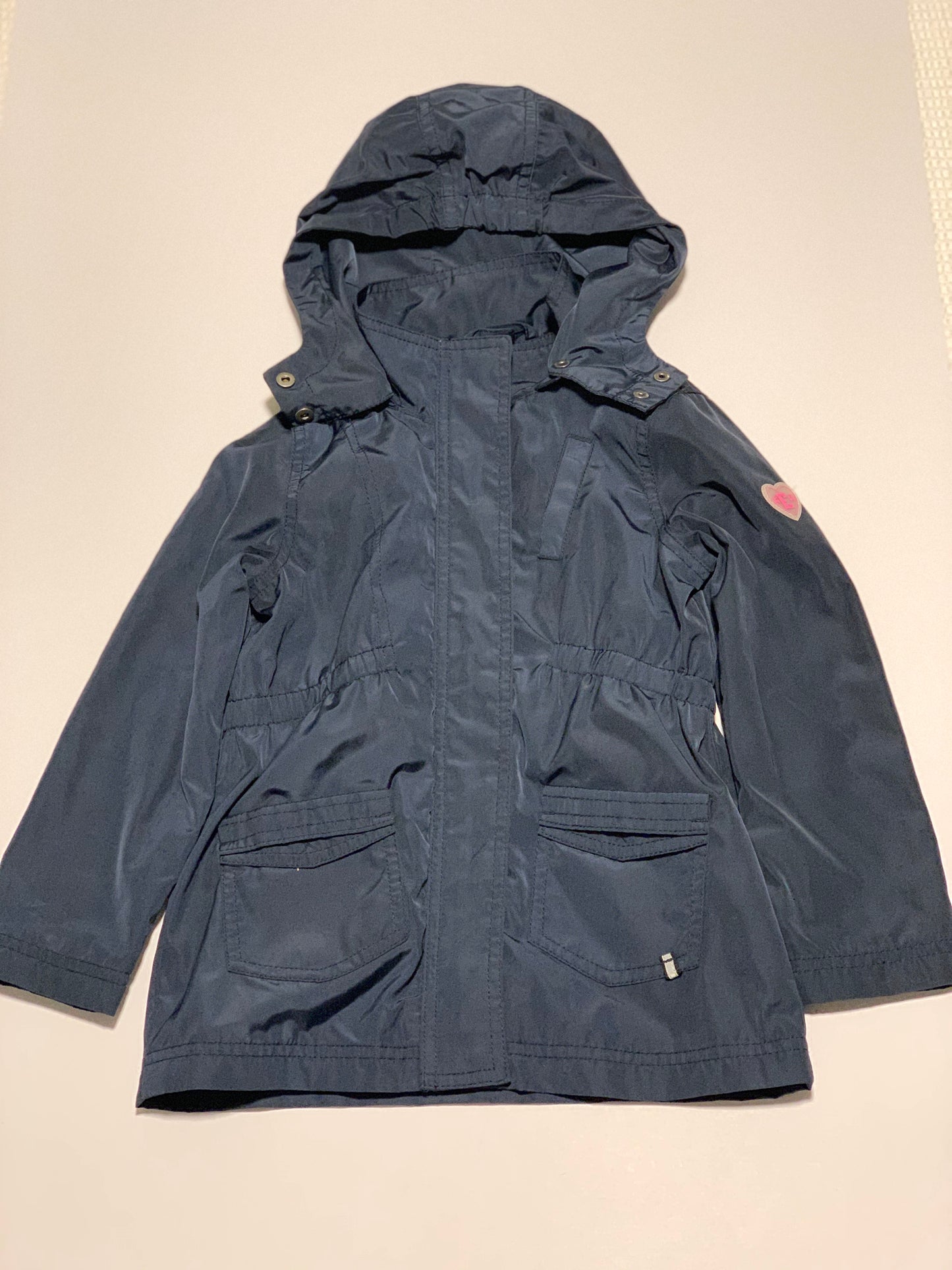 Navy spray jacket - Size 4-5 years