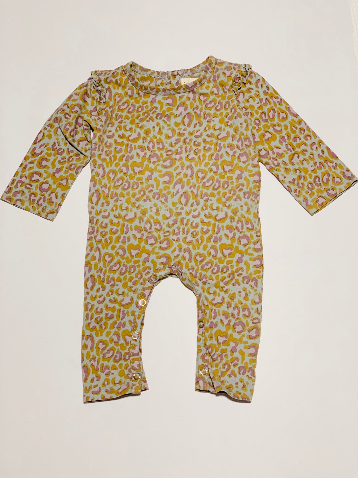 Leopard print onesie - Size 1