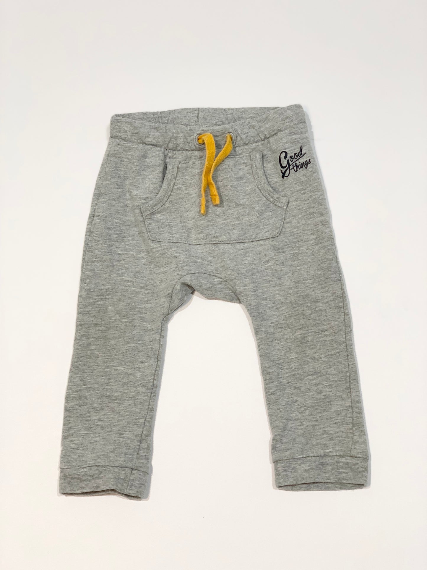 Grey trackies - Size 9-12 months