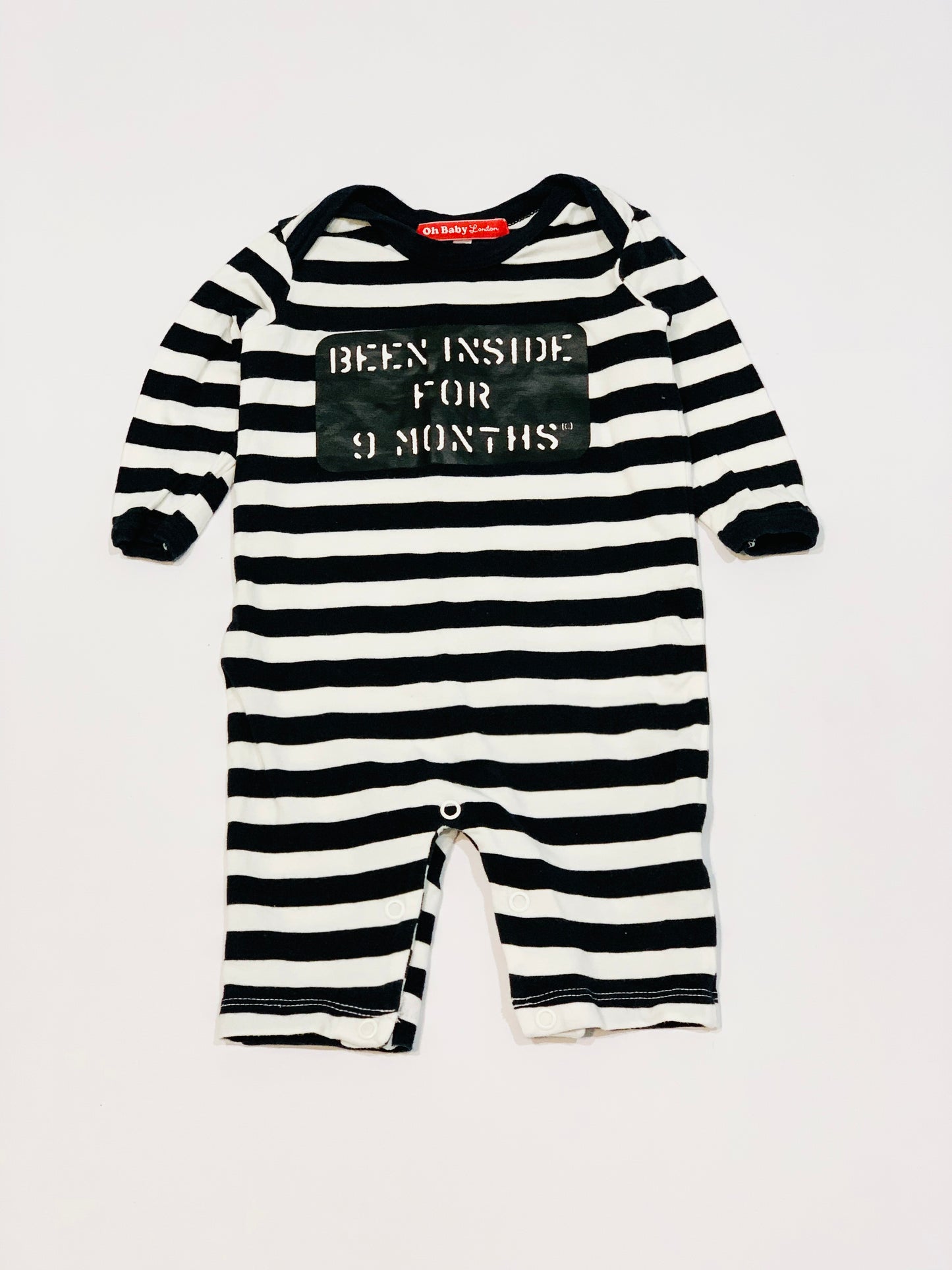 On the inside onesie - Size 000