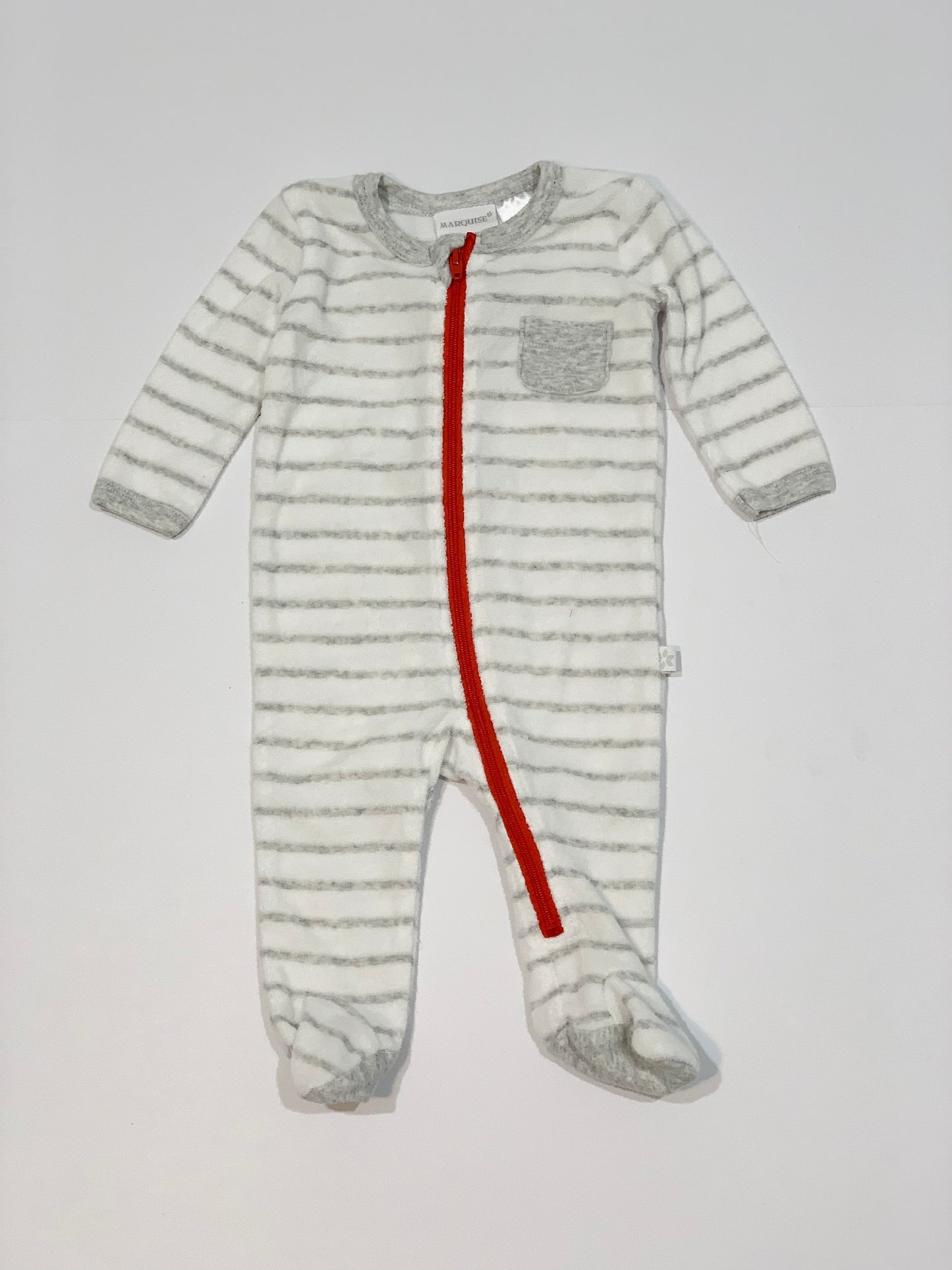 Terry zip onesie - Size 000