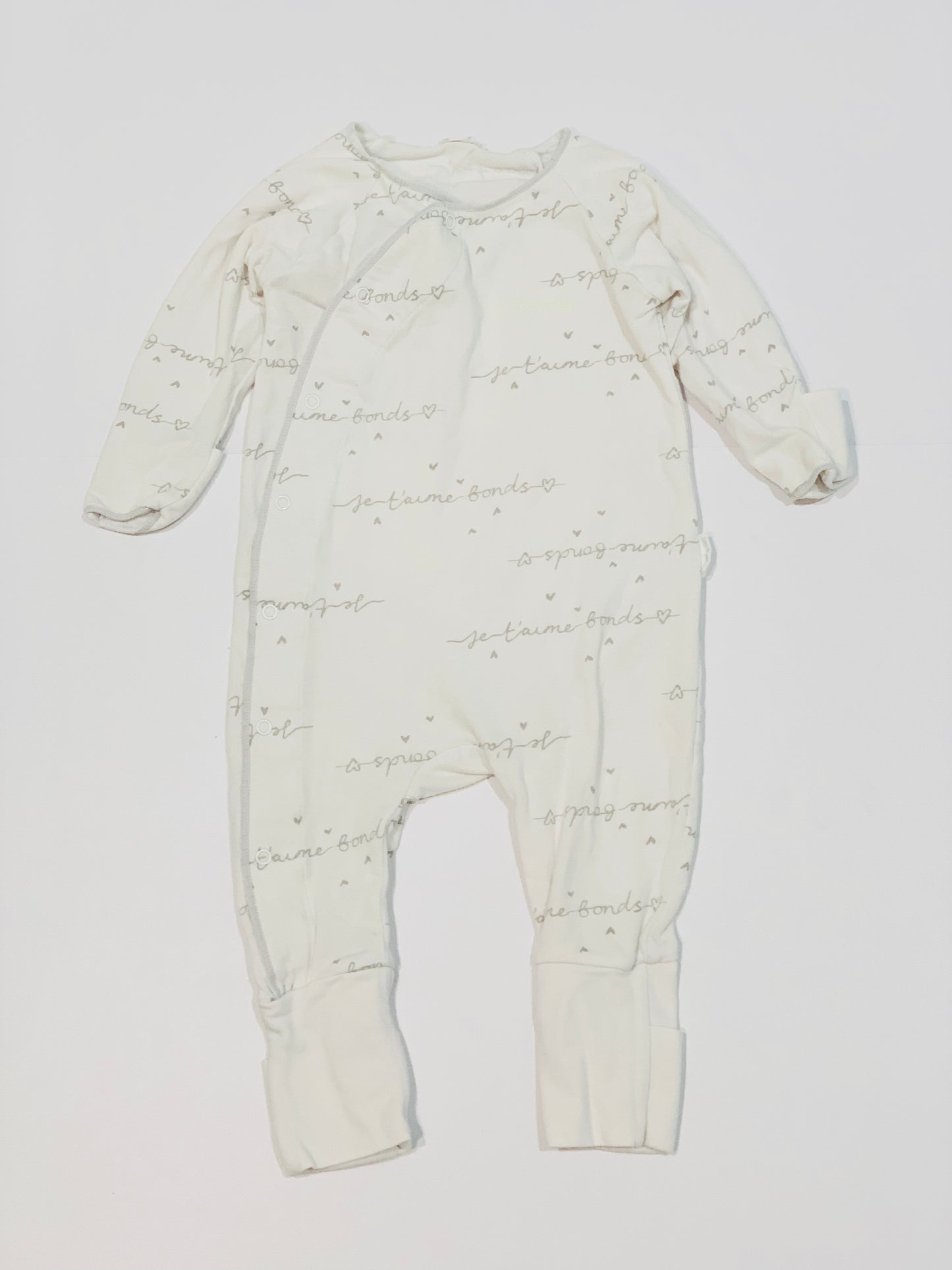 White Cosysuit - Size 000