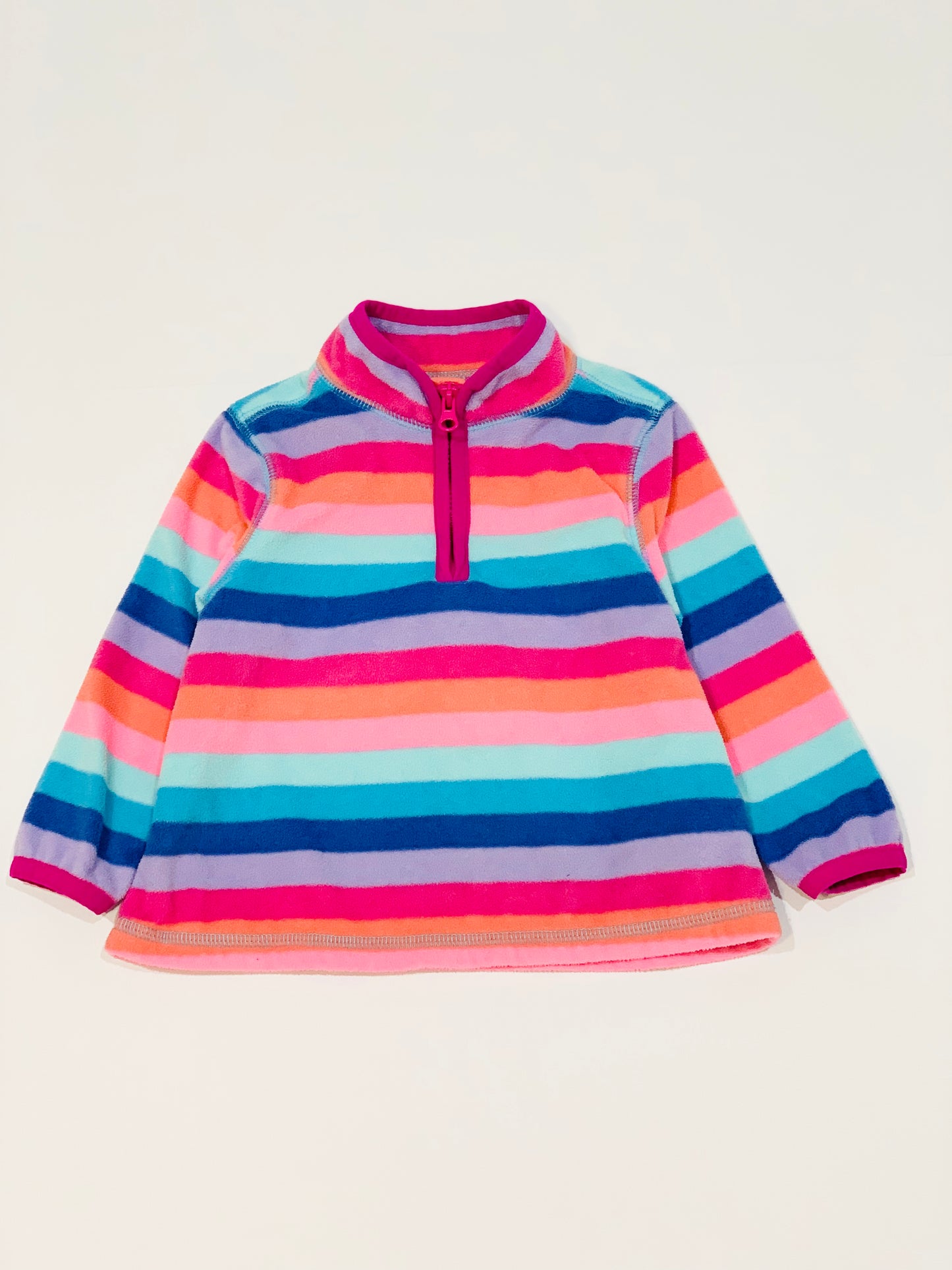 Striped fleece sweater - Size 1