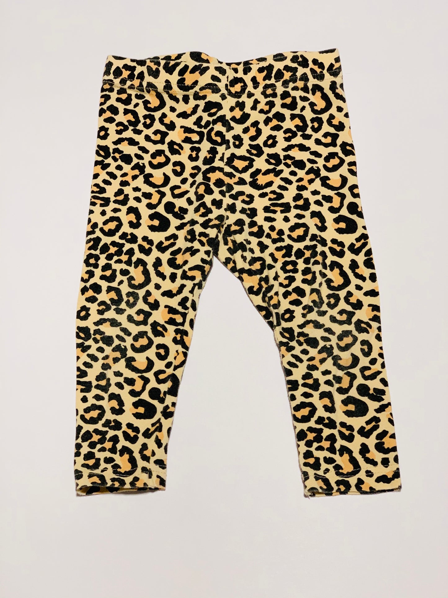 Leopard print leggings - Size 0