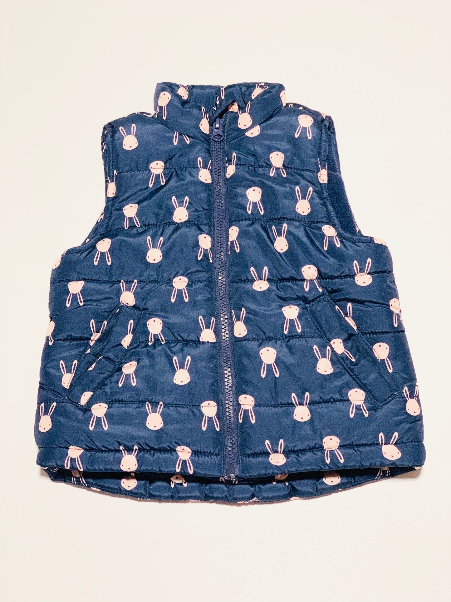 Bunny puffer vest - Size 3