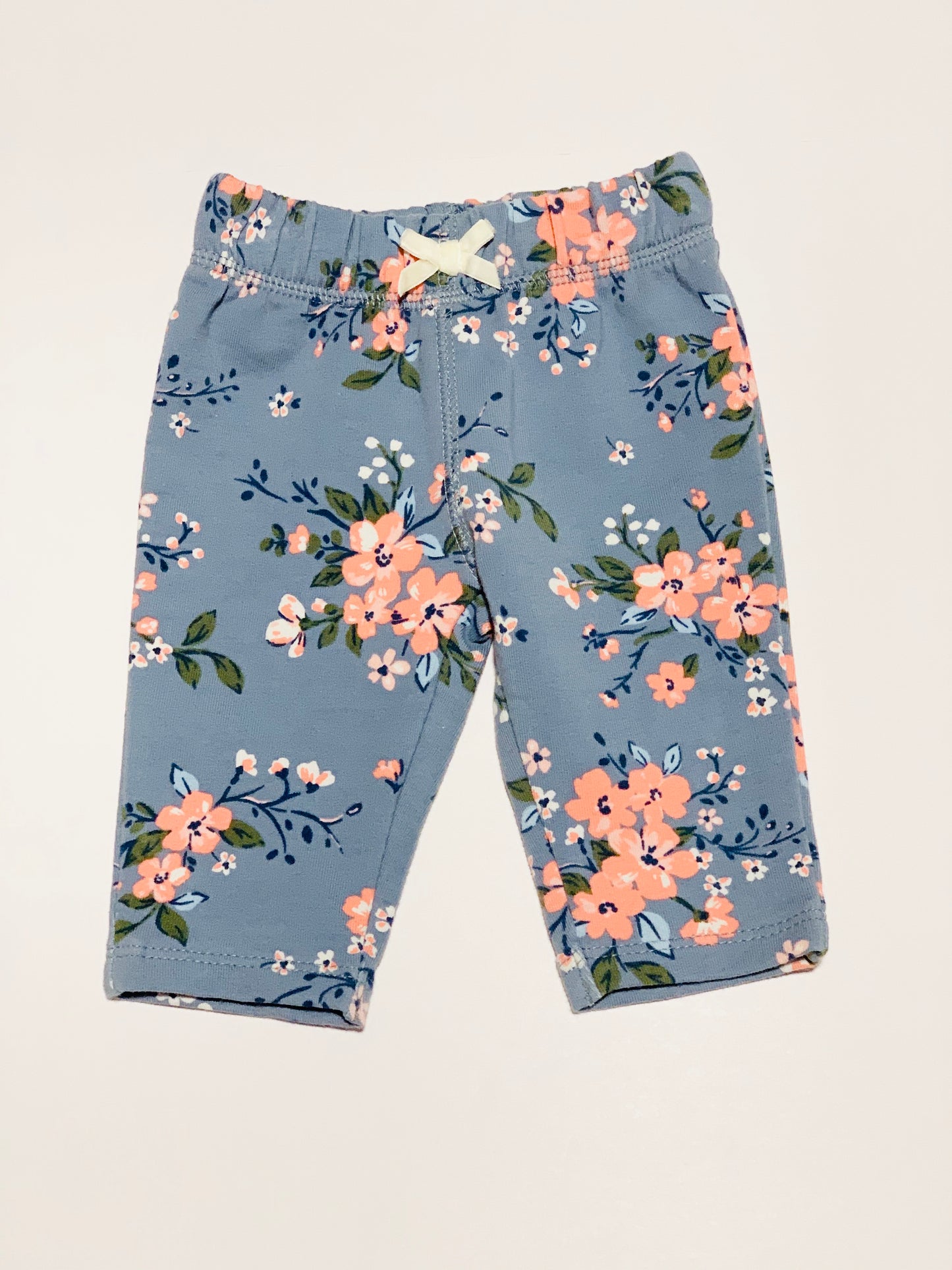 Grey floral pants - Size 0000