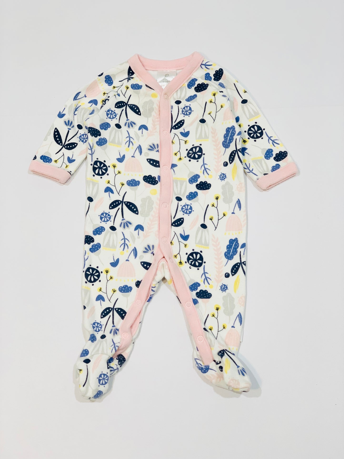 Floral onesie - Size 0000