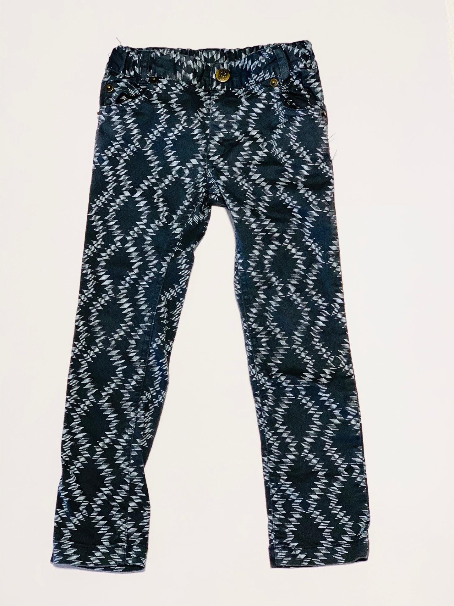 Aztec print pants - Size 3