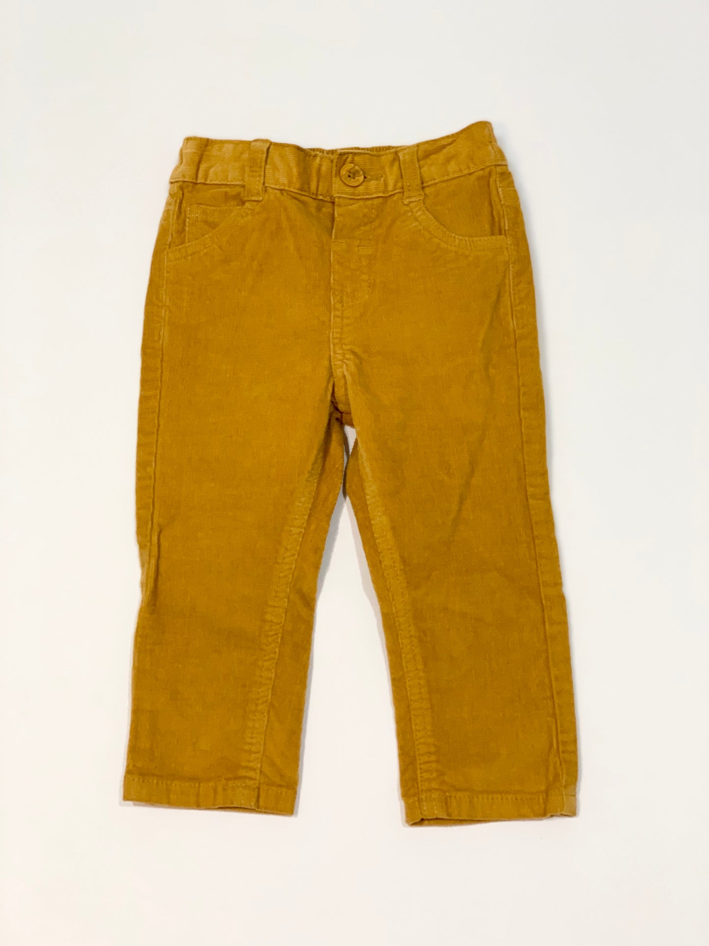 Mustard corduroy pants - Size 2