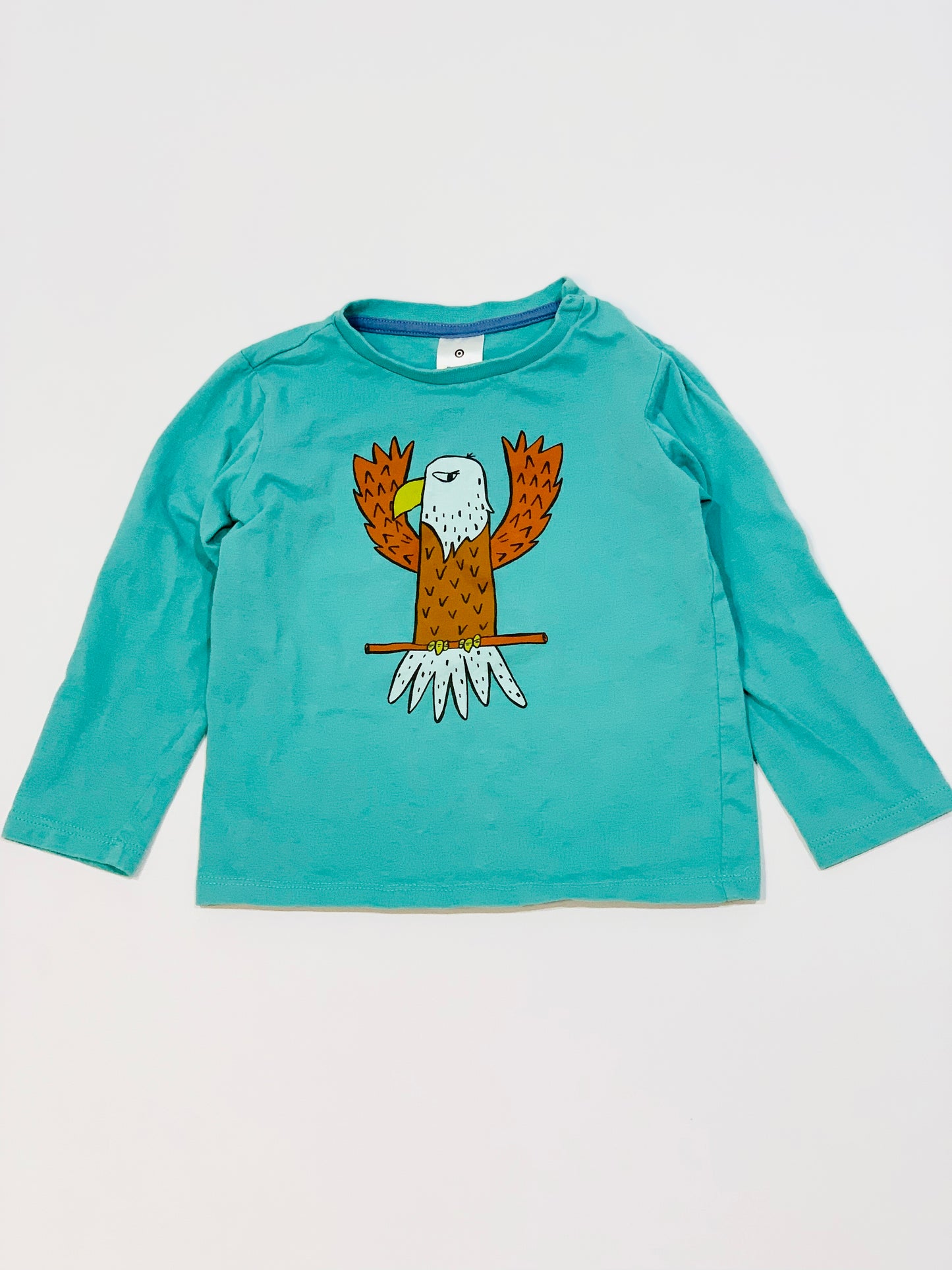 Green eagle top - Size 2