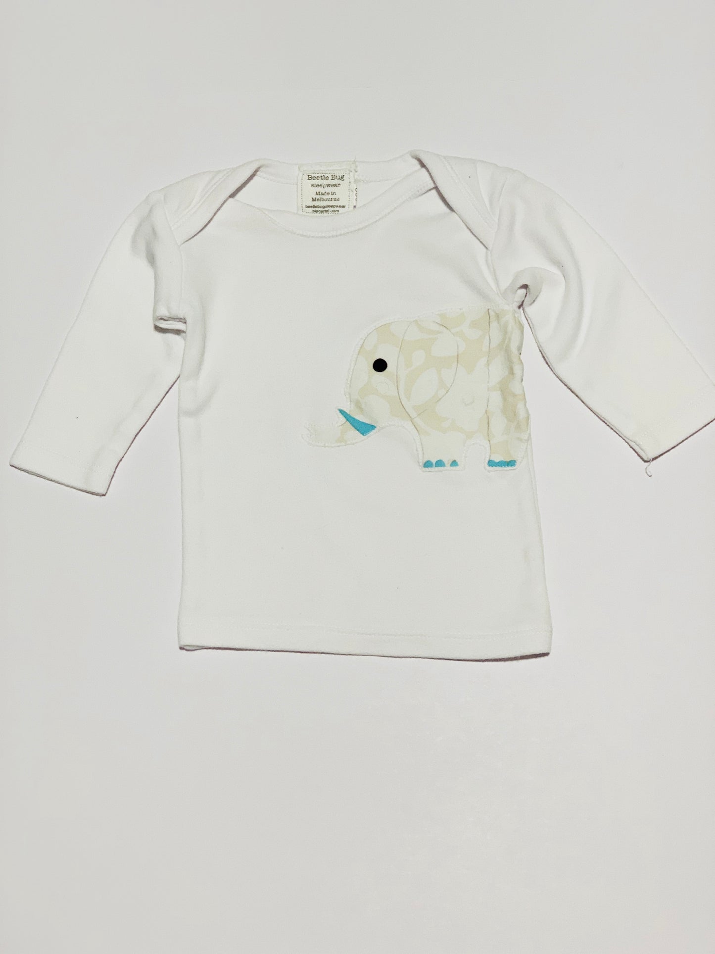 Elephant applique top - Size 000