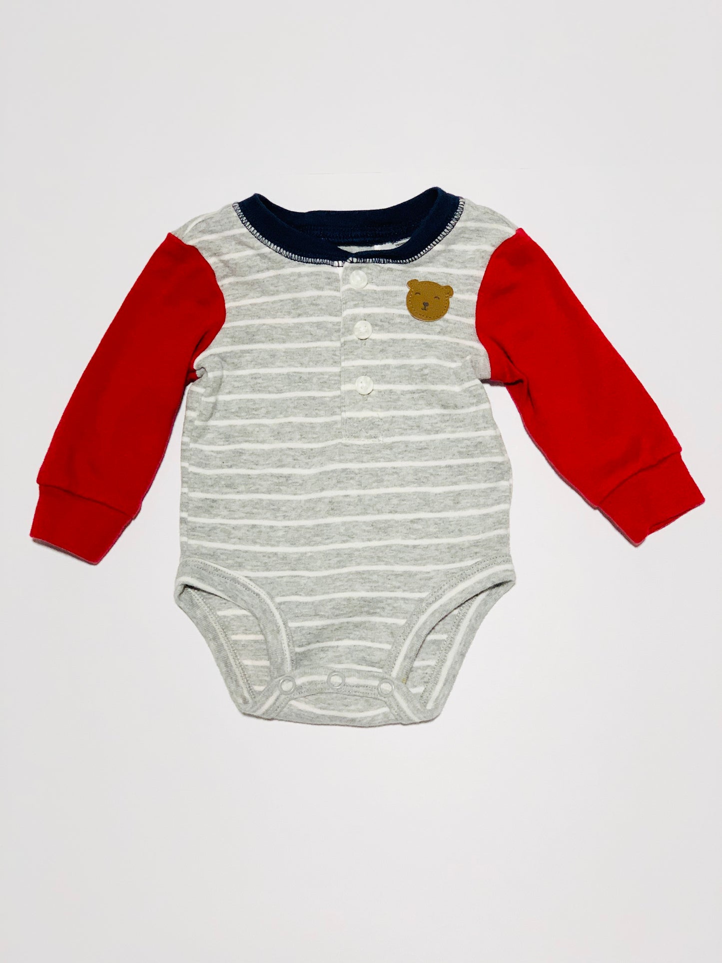 Grey bear bodysuit - Size 0000