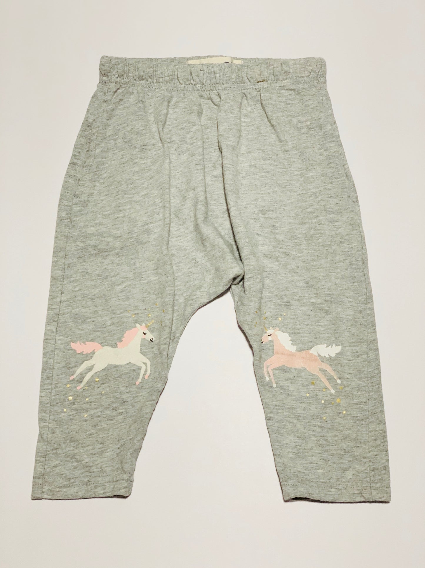 Grey unicorn pants - Size 2