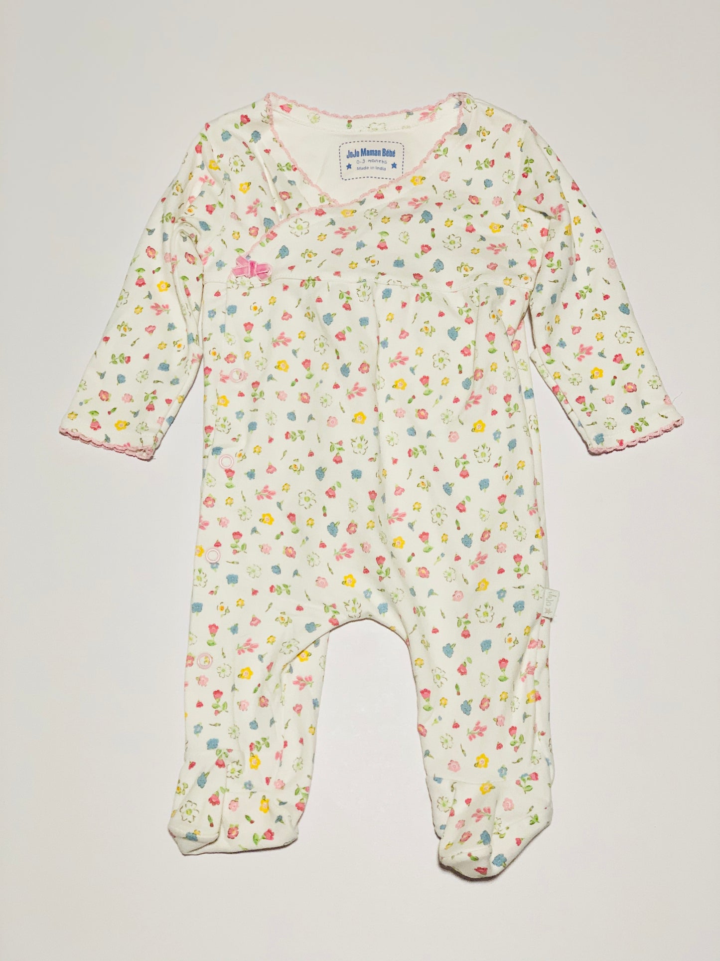 Floral onesie - Size 000
