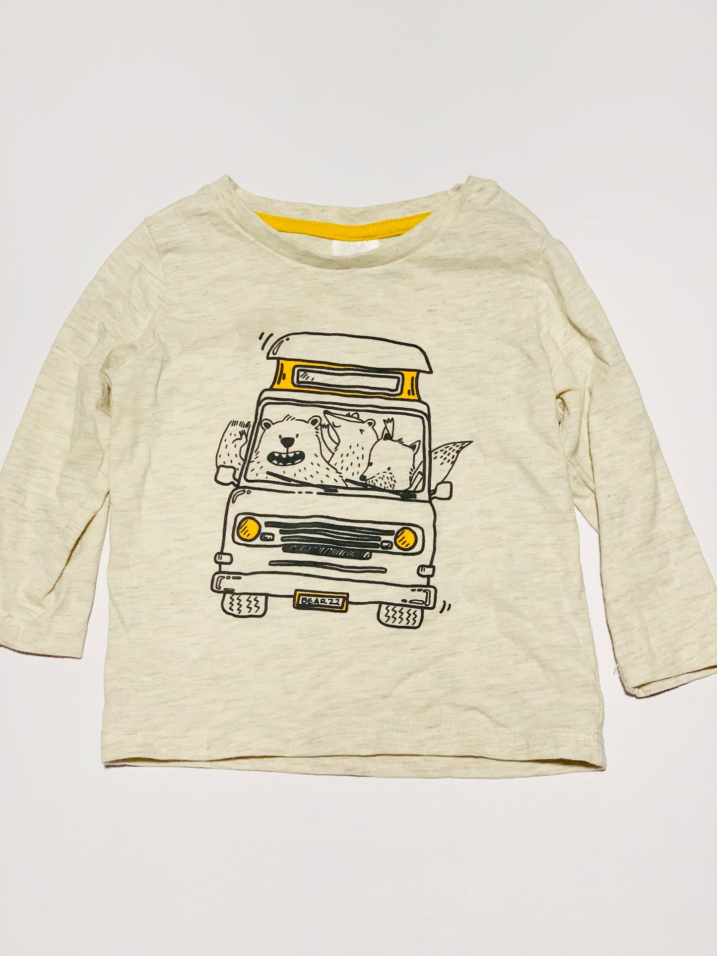 Animals on tour top - Size 0