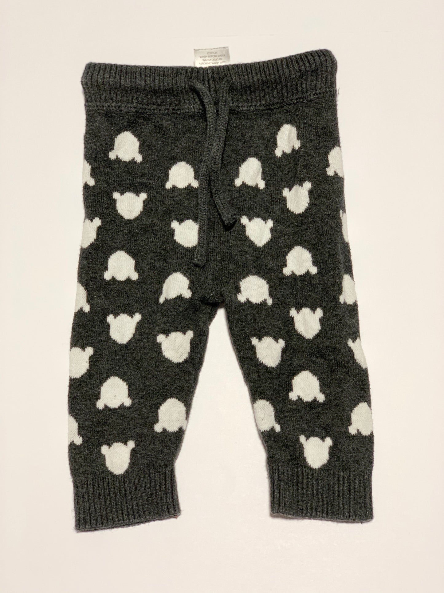 Grey knit pants - Size 0000