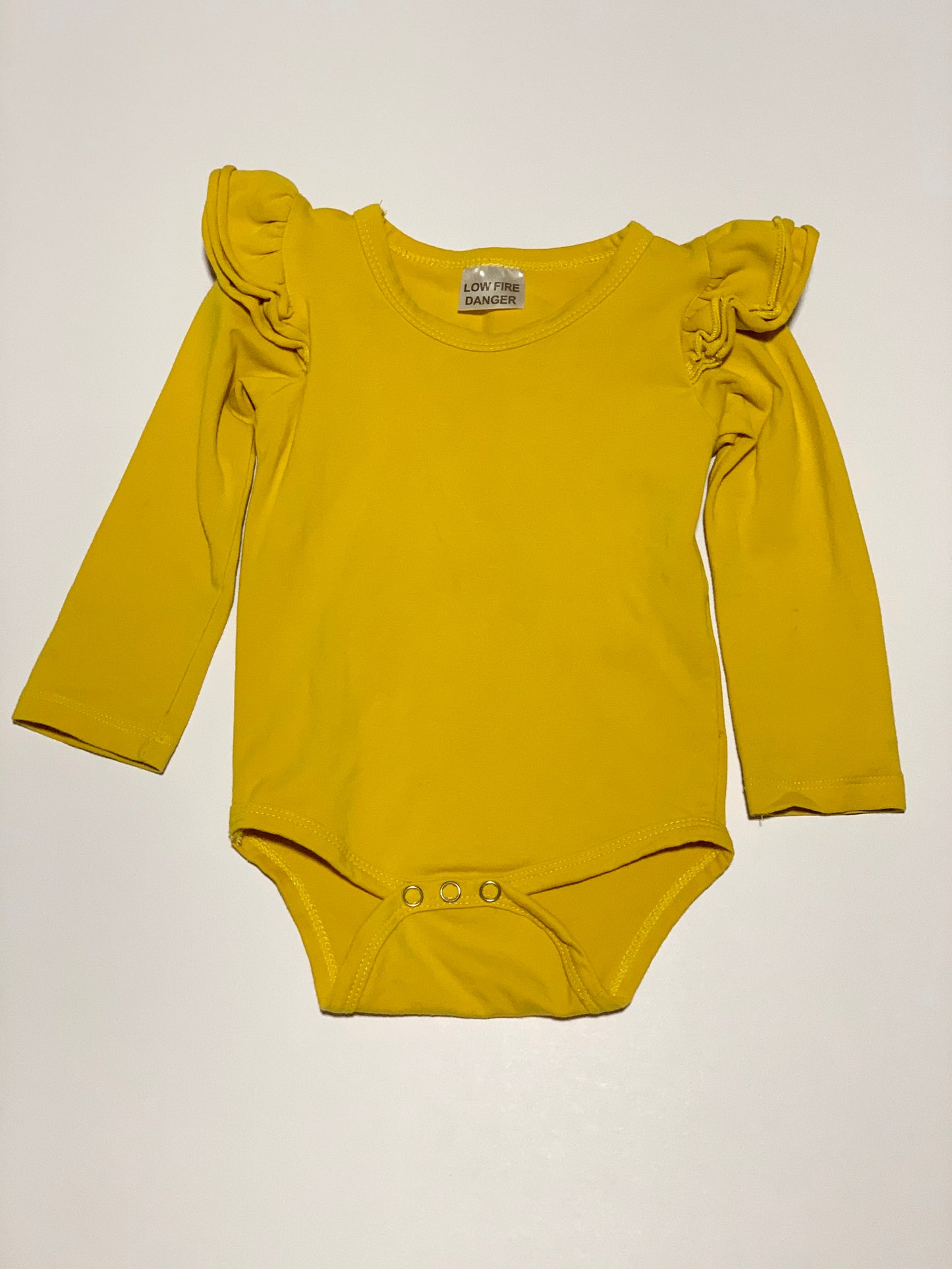 Ruffle sleeve bodysuit - Size 0