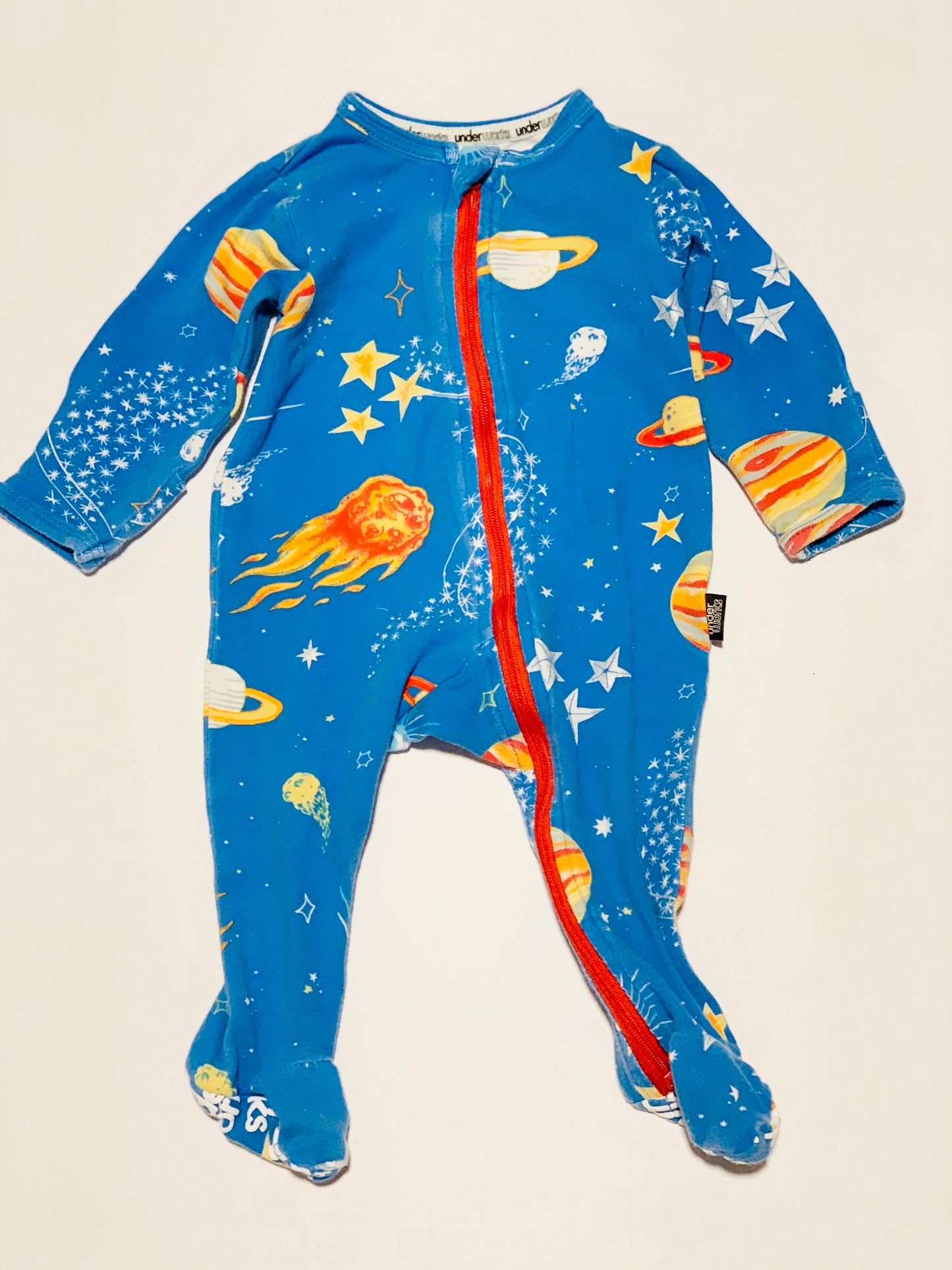 Outer space onesie - Size 0000