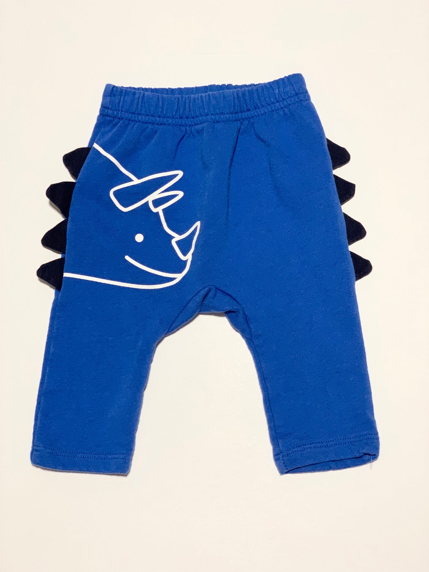 Blue dinosaur pants - Size 00
