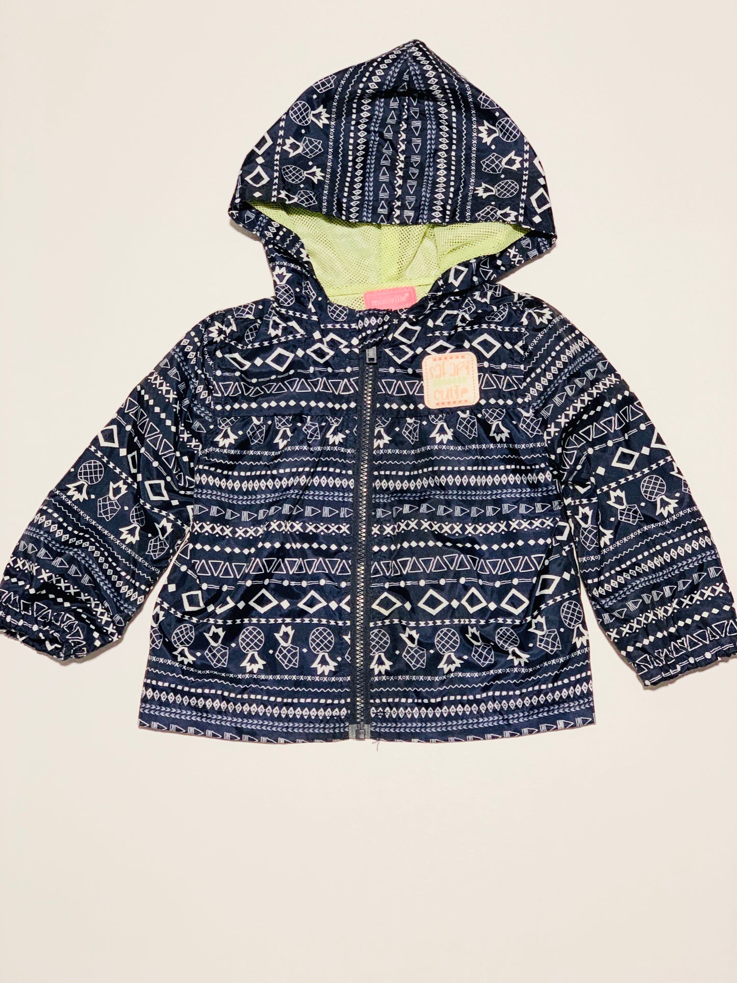 Navy spray jacket - Size 0
