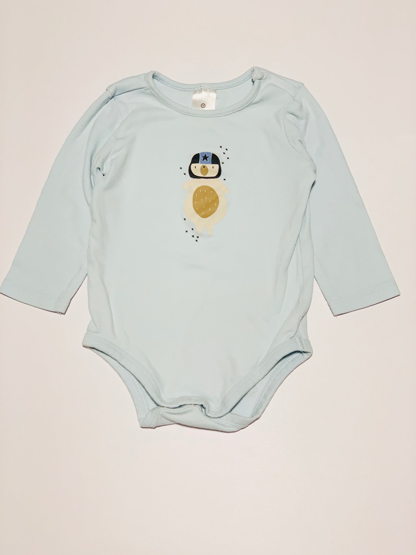 Blue bear bodysuit - Size 1
