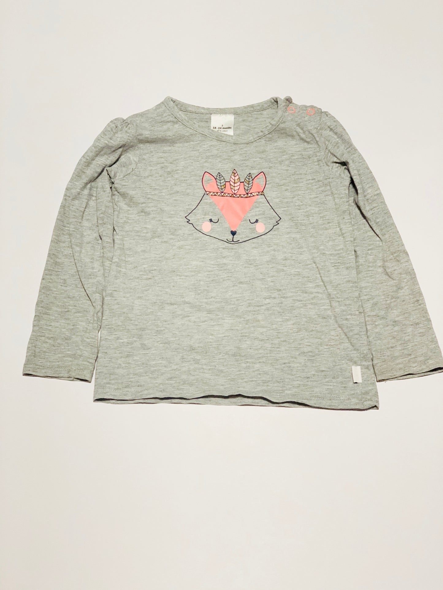 Grey fox top - Size 2