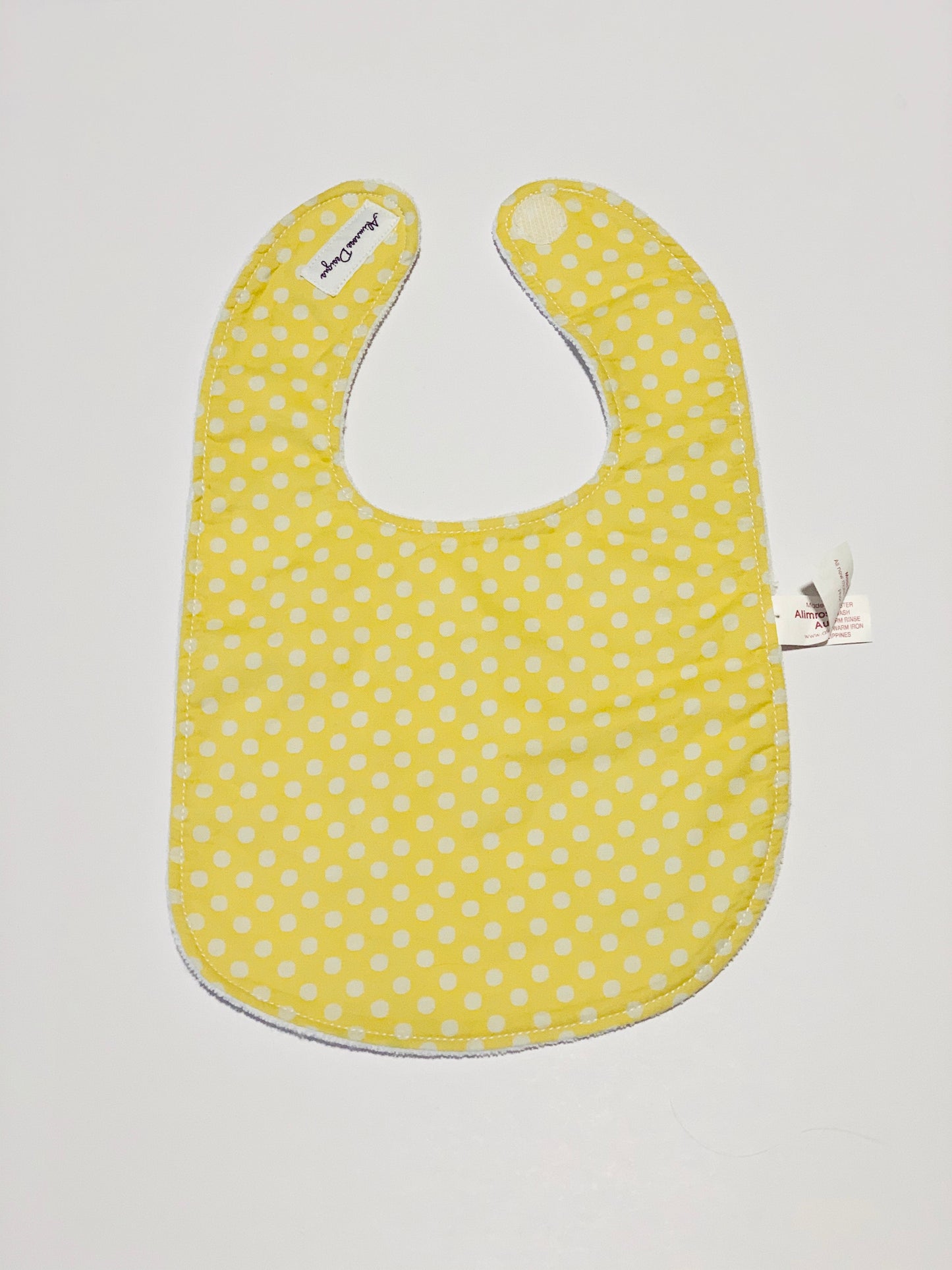 Yellow spot bib - One size