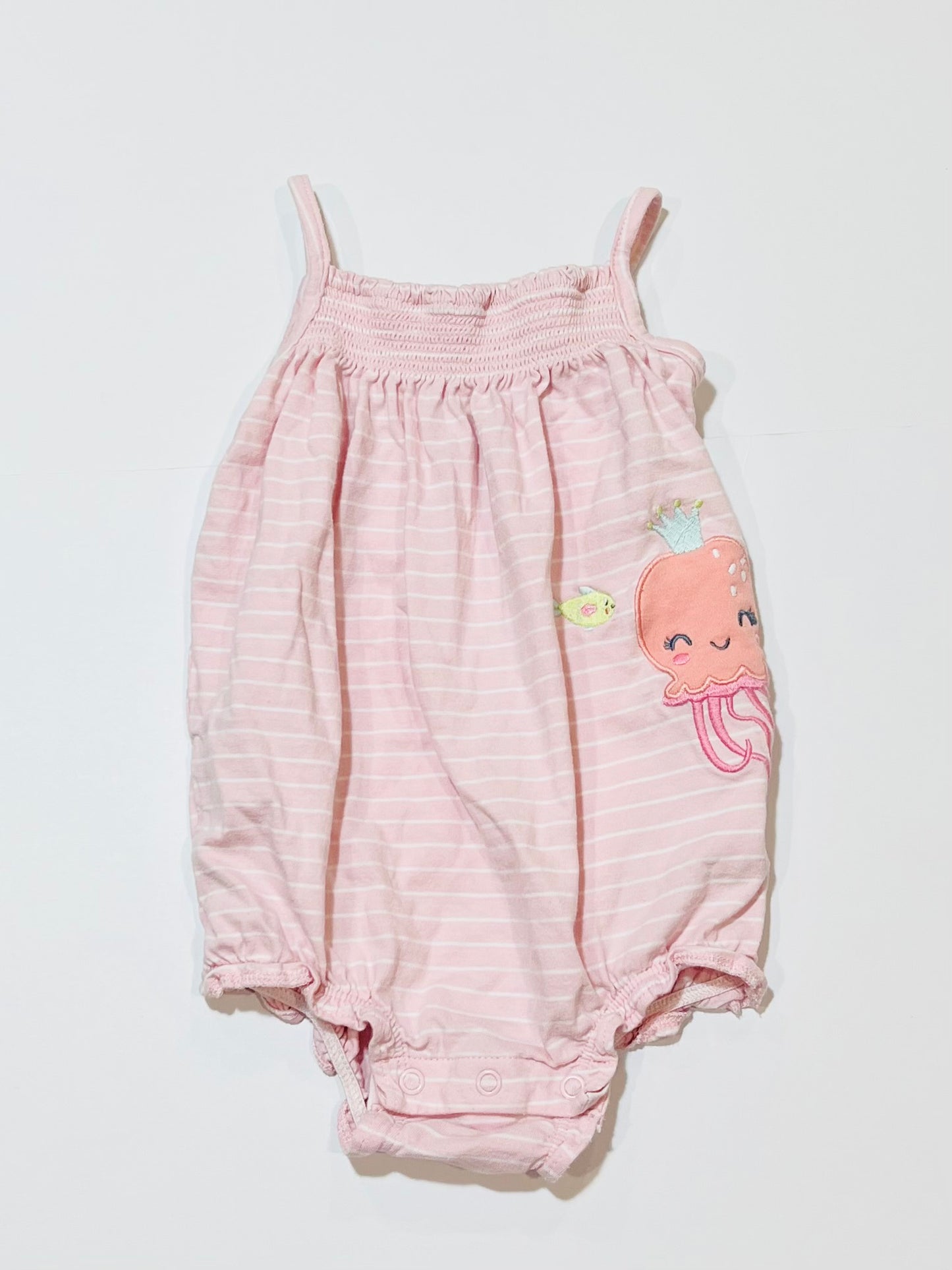 Pink octopus bodysuit - Size 1
