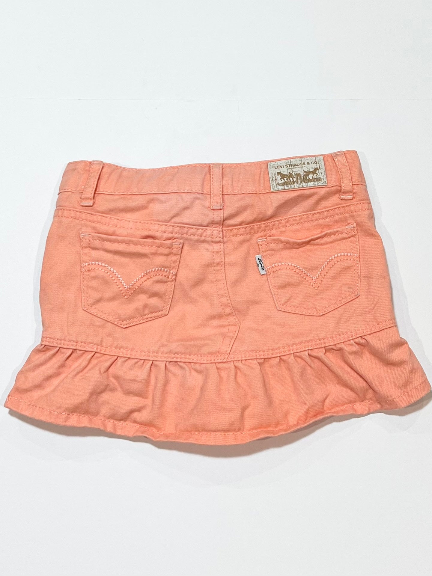 Fluro denim skirt - Size 4