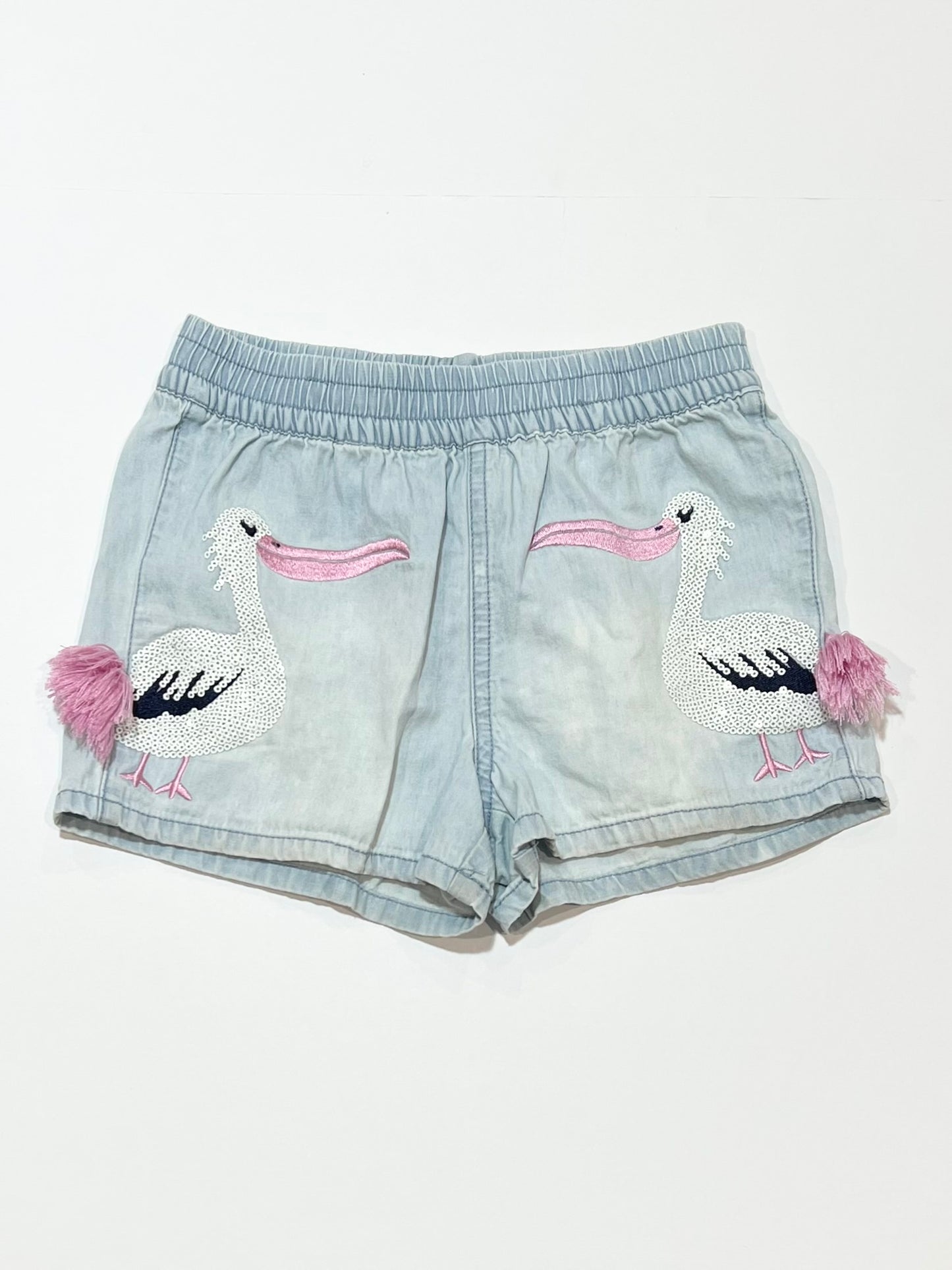 Sequined pelican shorts - Size 4